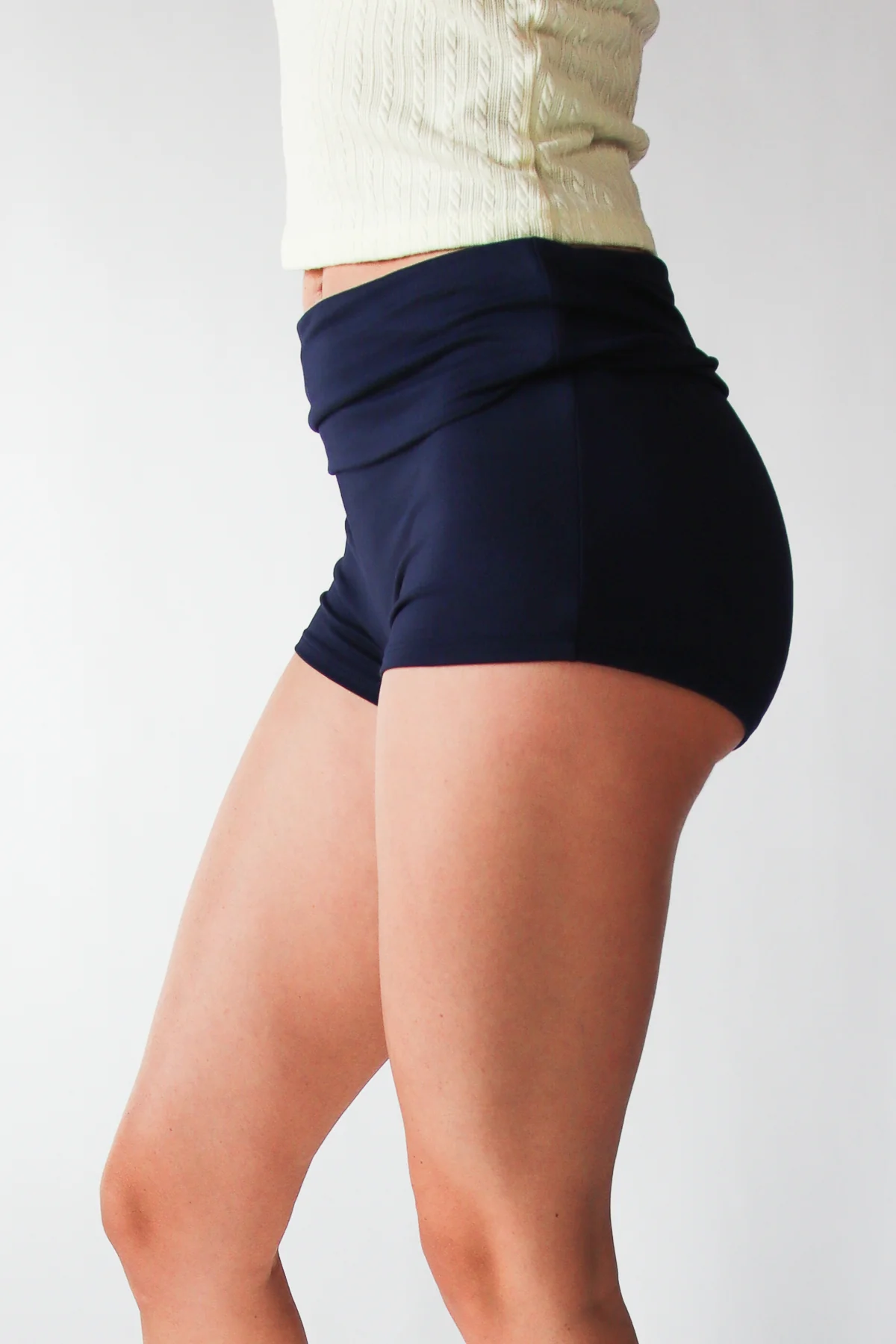 Low Rise Fold Over Shorts - Image 8