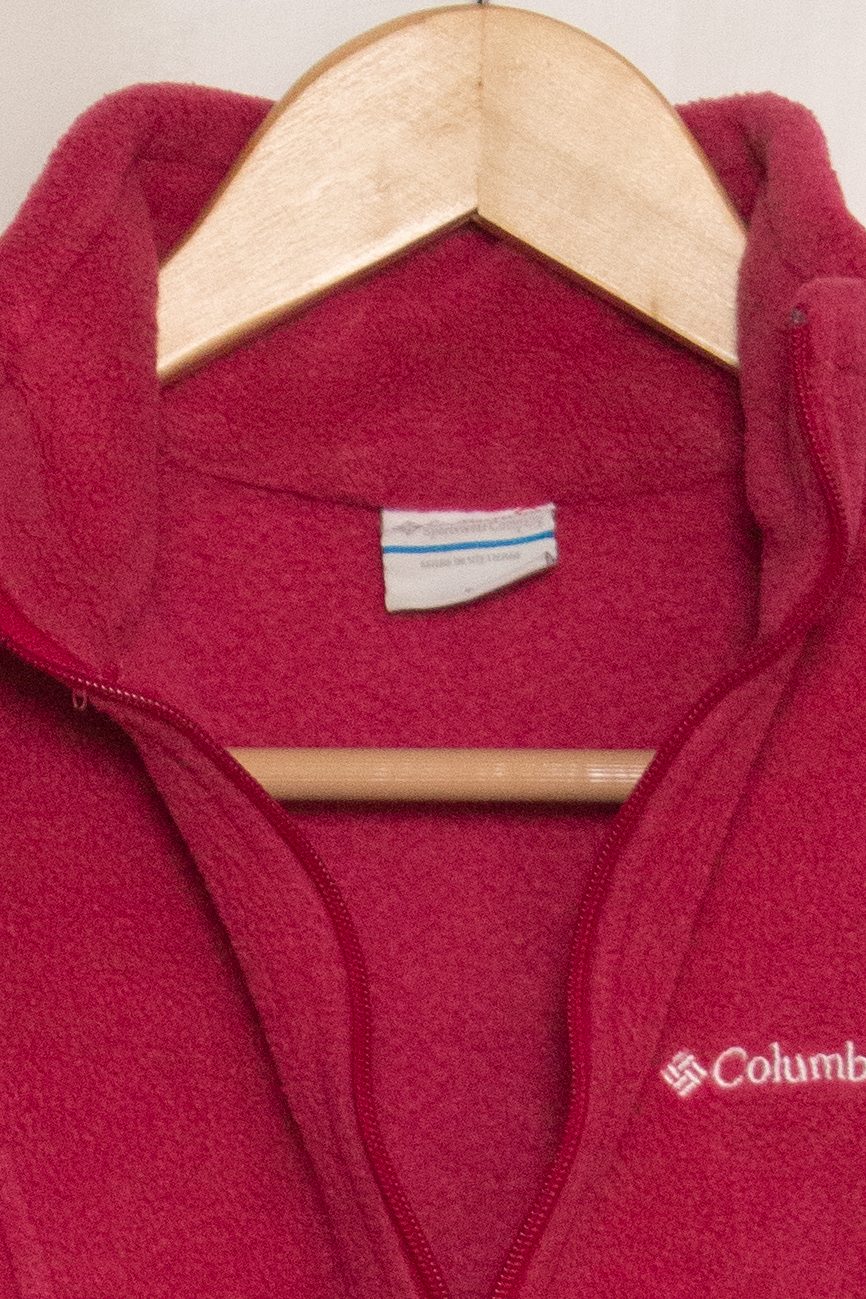 Magenta Columbia Fleece Jacket (2000s) - Image 3