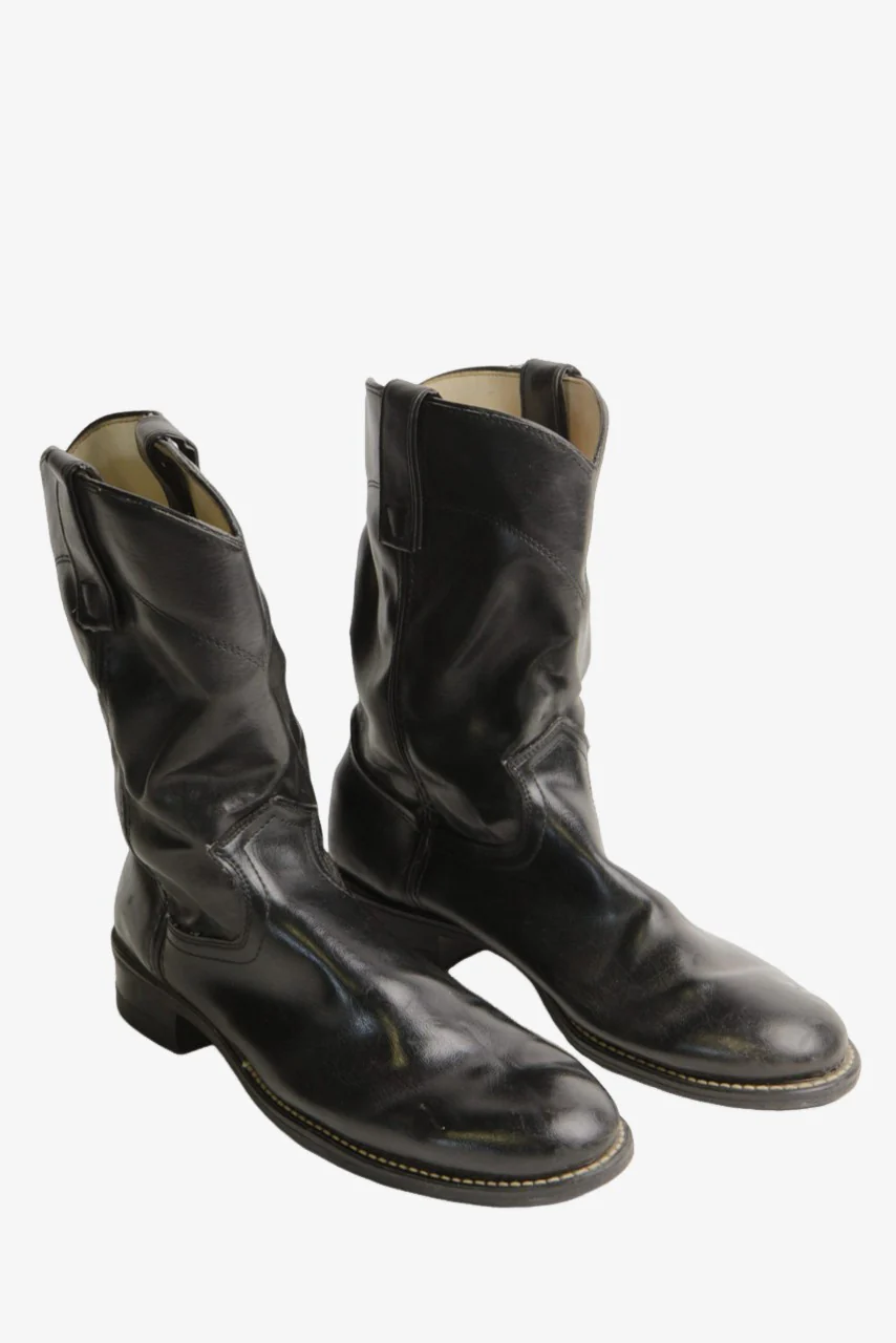 Men's 10 D Bronco Cowboy Boots - Image 2