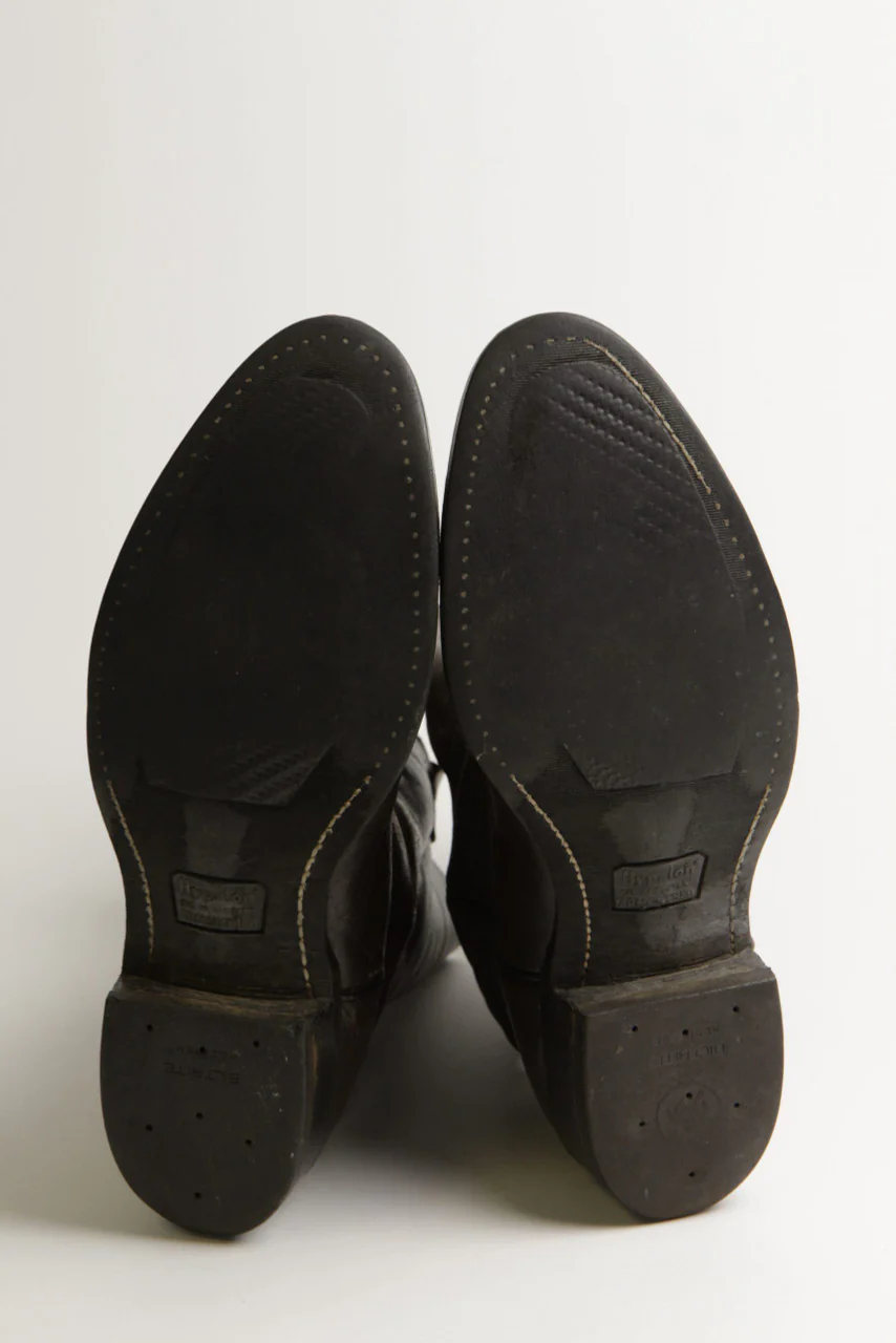 Men's 12 D Leather Boots - Image 4