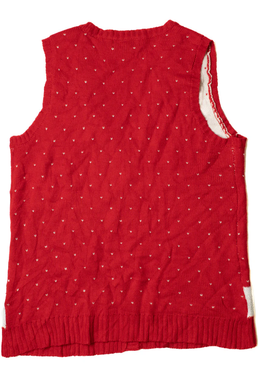"Merry Pugmas" Ugly Christmas Vest 62250 - Image 3