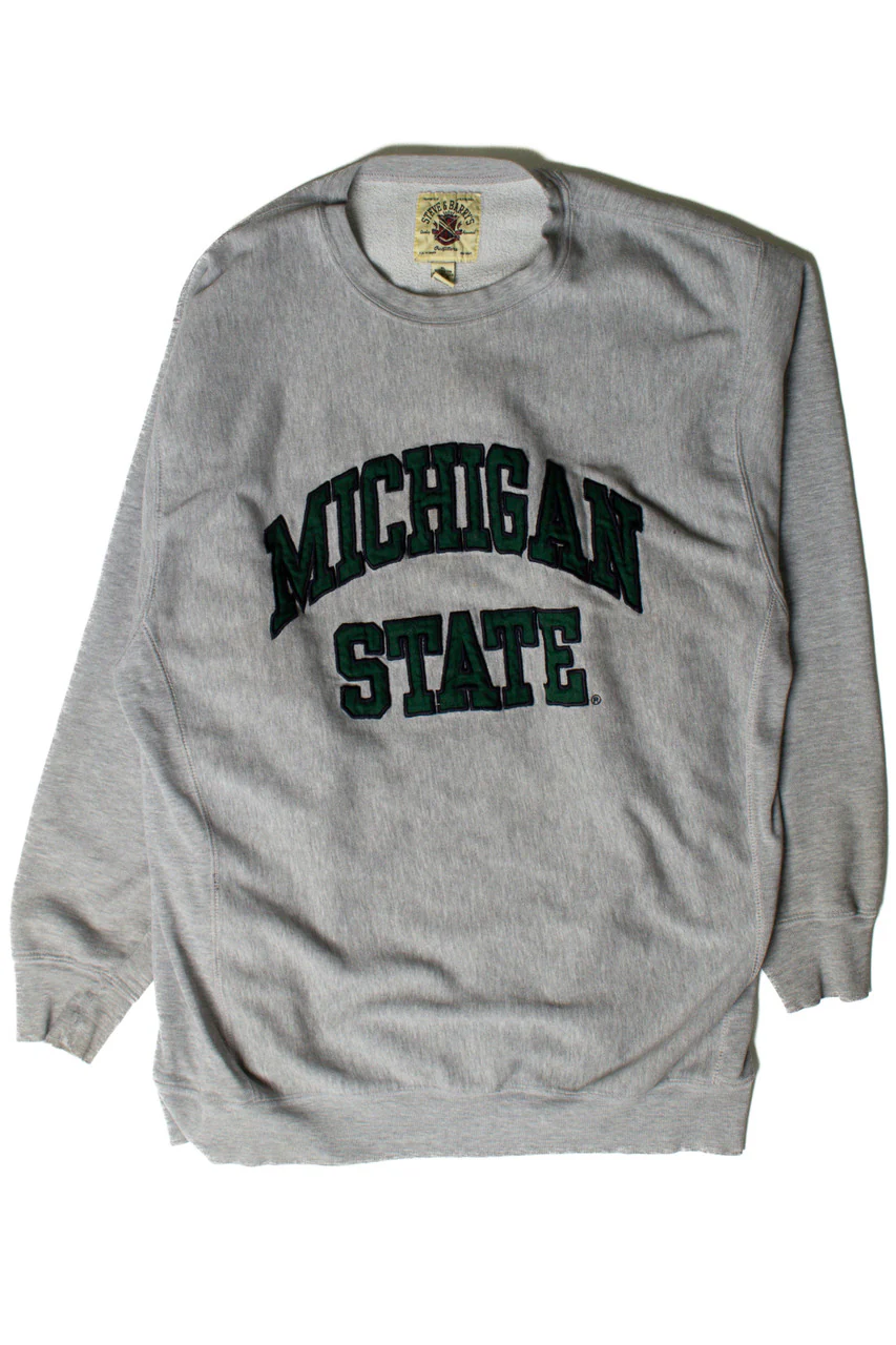 Michigan State Steve & Barry's Sweatshirt - Image 2