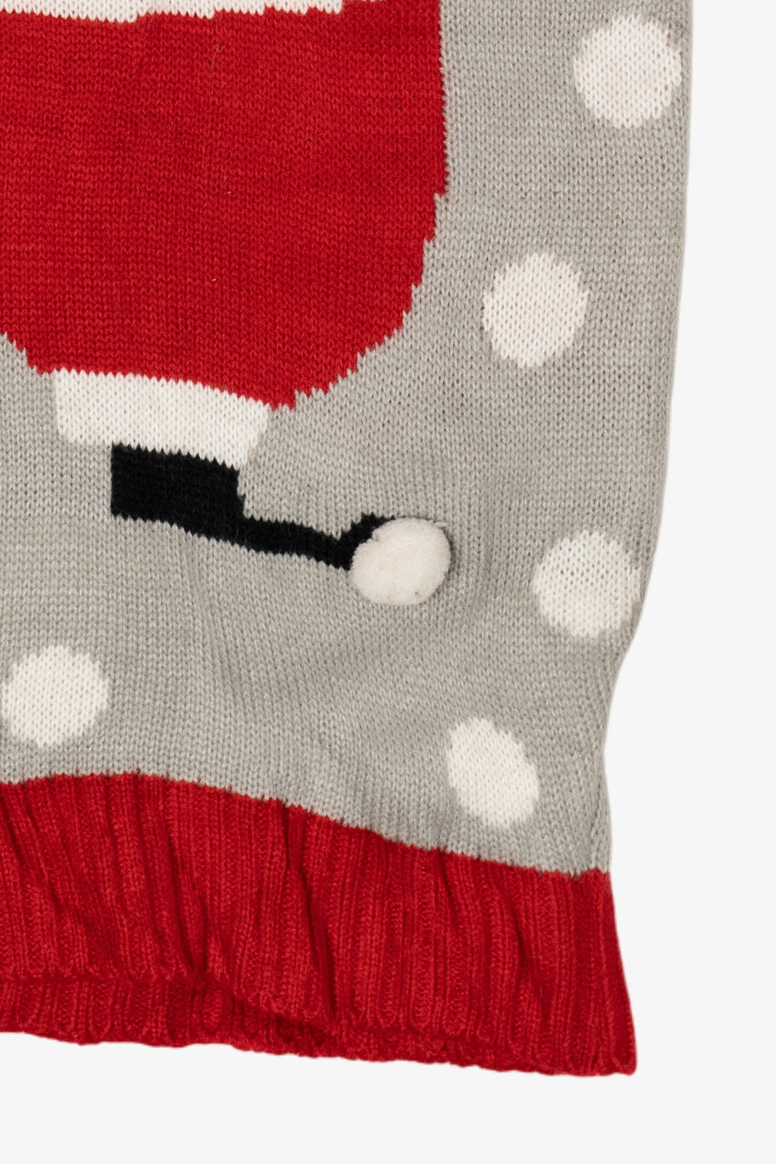 Modern Gray Santa Body Ugly Christmas Vest (2010s) - Image 6