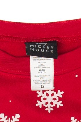 Modern Mickey And Minnie Mouse Ugly Christmas Sweatshirt (2010s) - Image 3