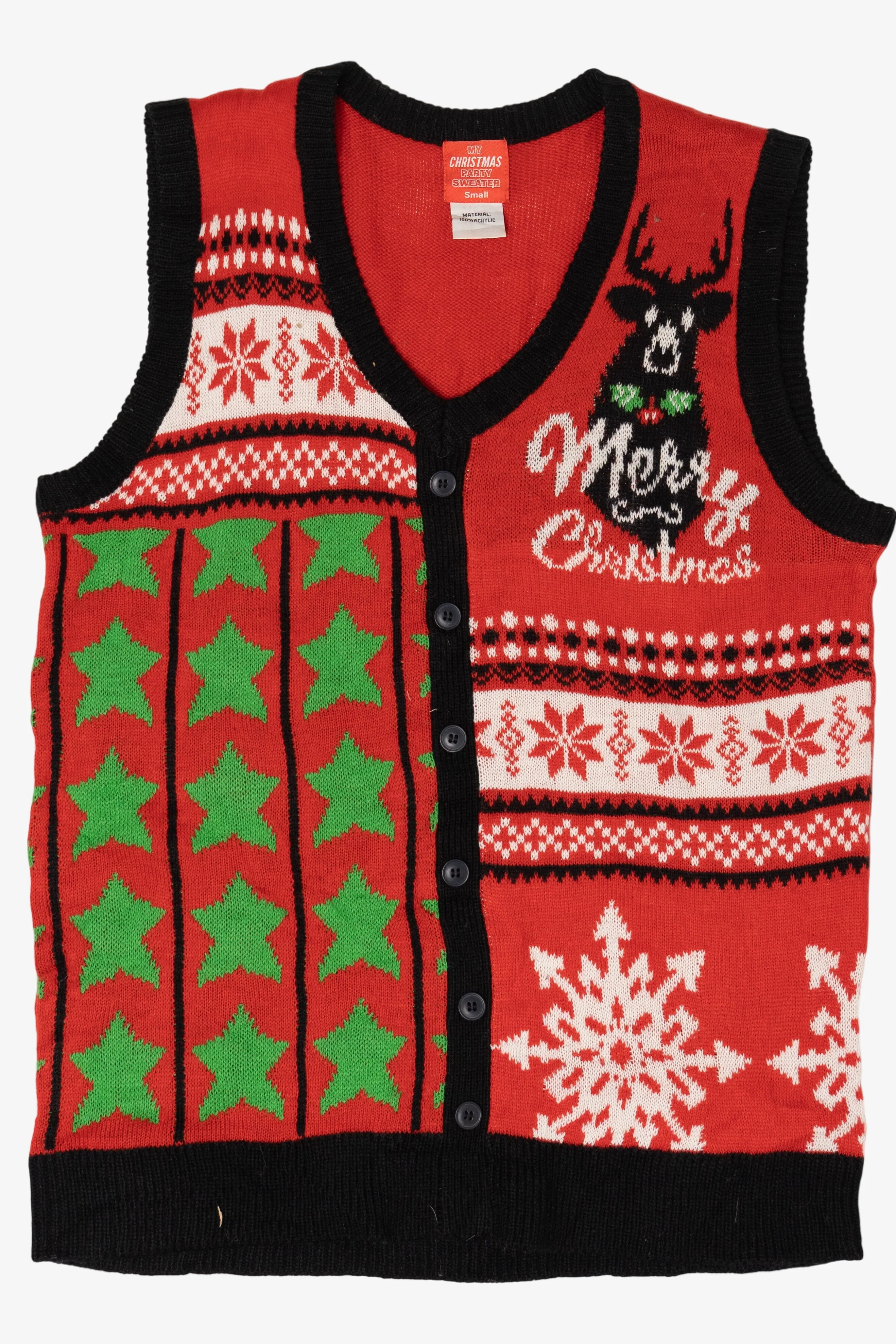 Modern My Christmas Party Sweater Ugly Christmas Sweater (2010s) - Image 5