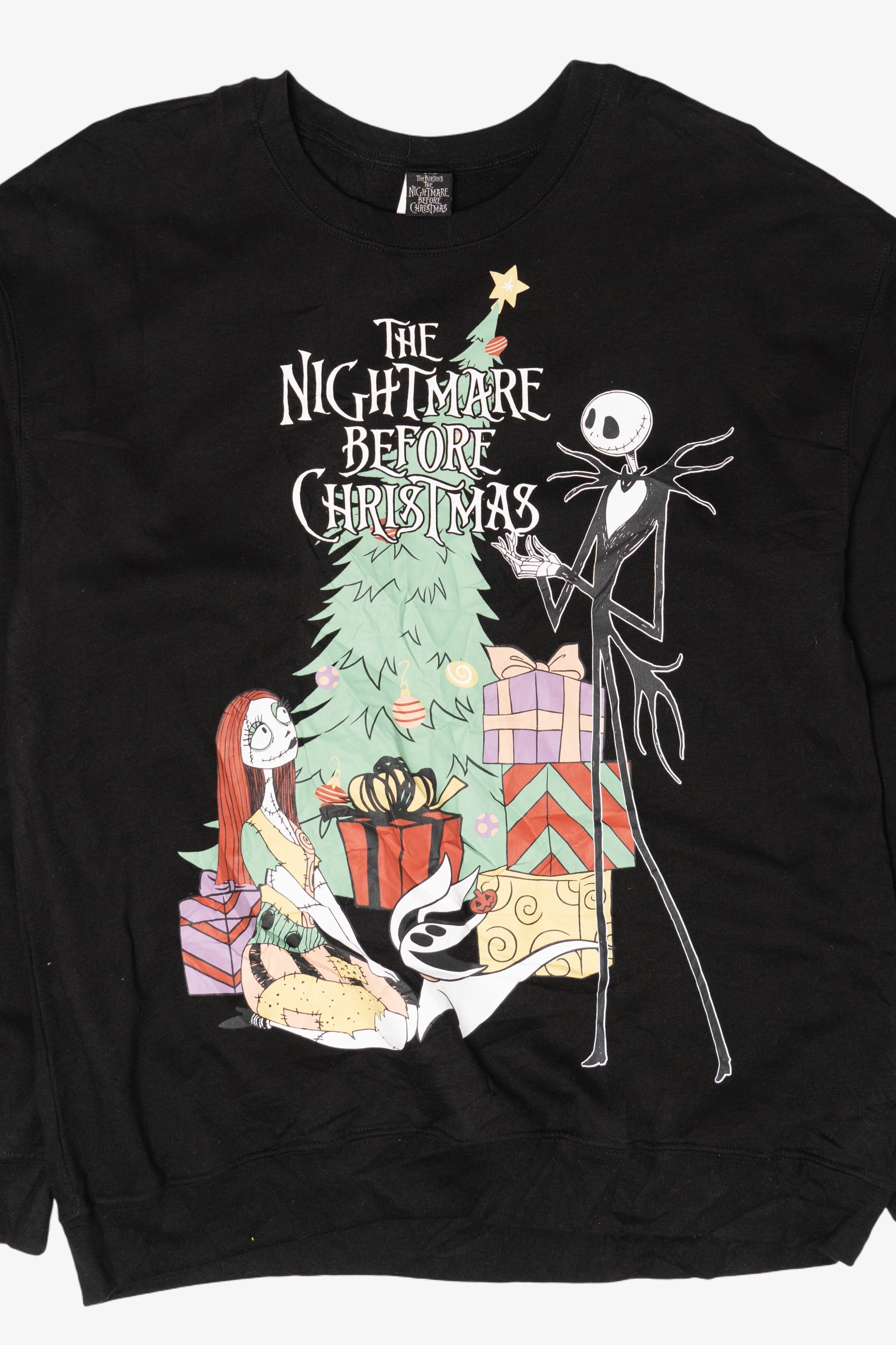 Modern The Nightmare Before Christmas Ugly Christmas Sweatshirt (2010s) - Image 2