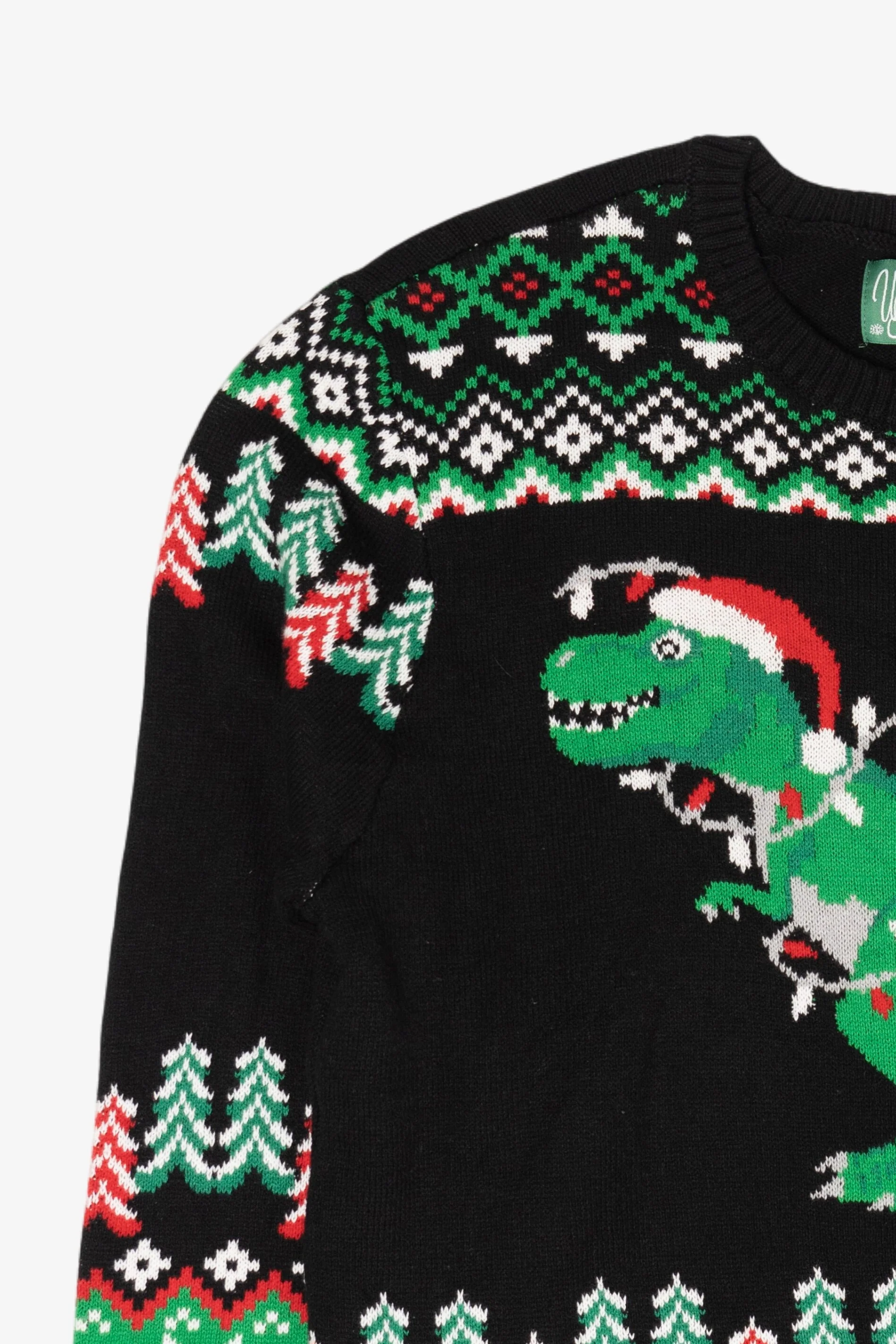 Modern "Tree Rex" Ugly Christmas Pullover (2010s) - Image 6