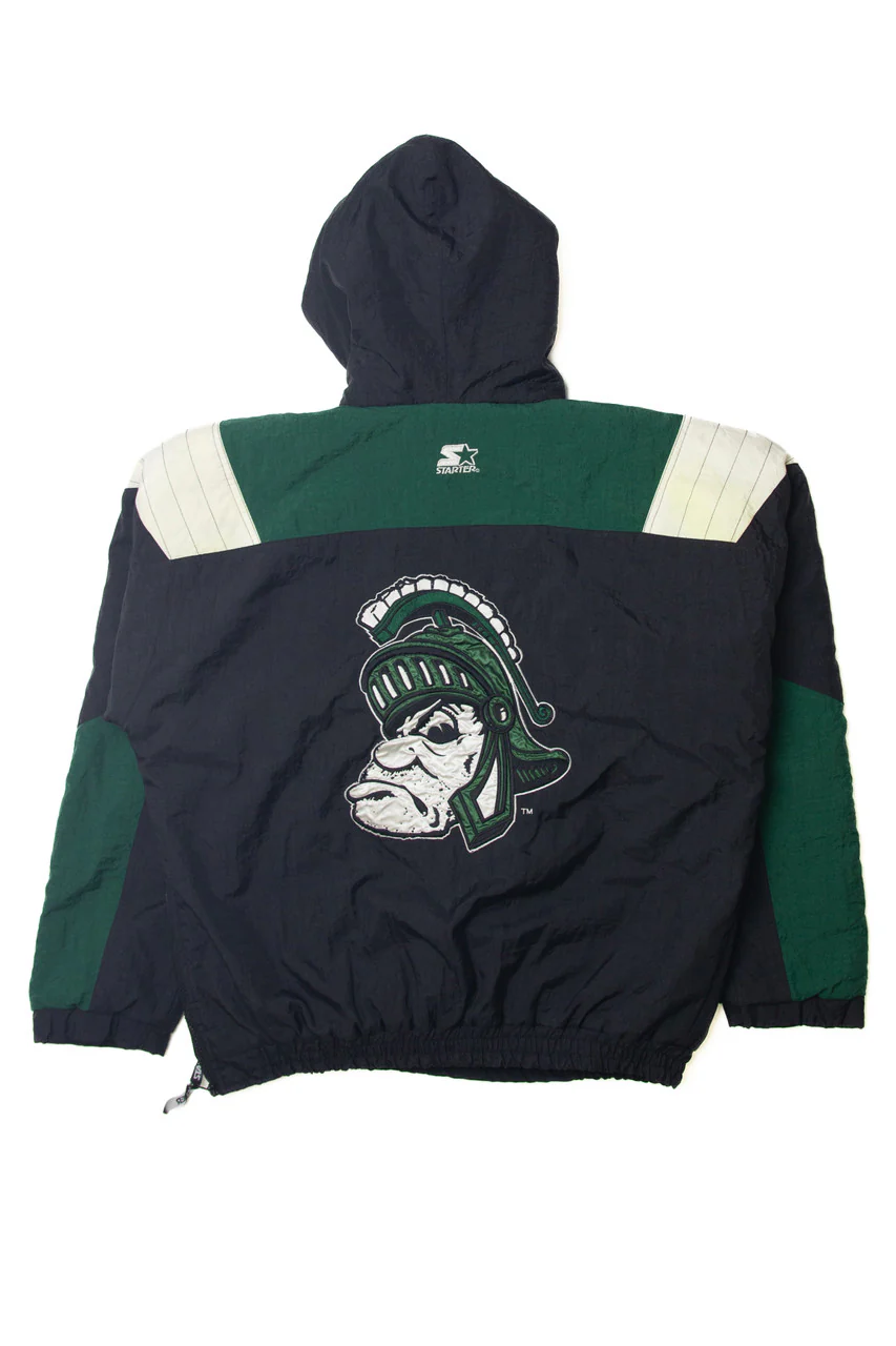 MSU Spartans Starter Winter Coat 549 - Image 3