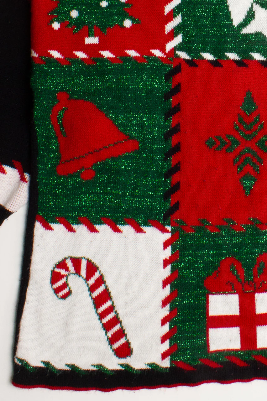 Multicolor Xmas Pattern Ugly Christmas Pullover 60054 - Image 2