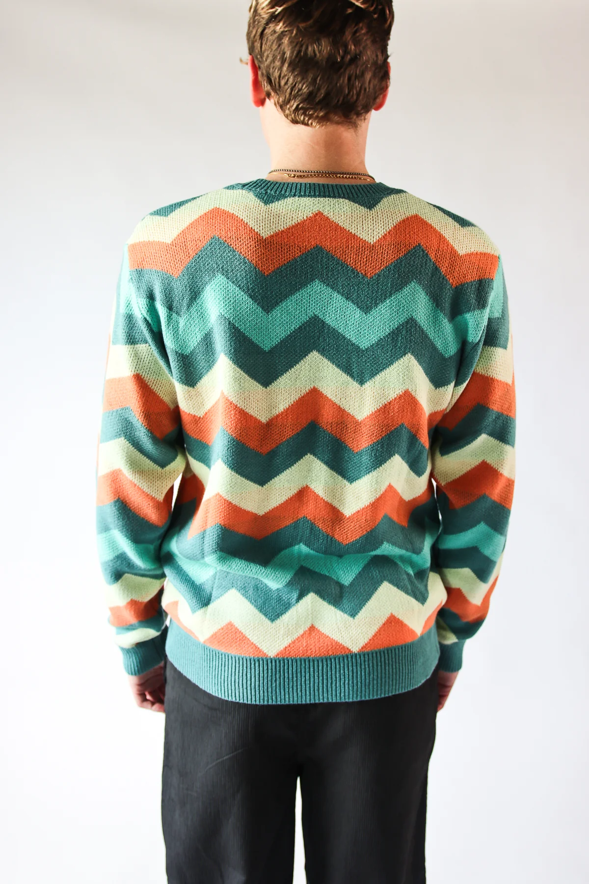 Nana's Afghan Zigzag Sweater - Image 7