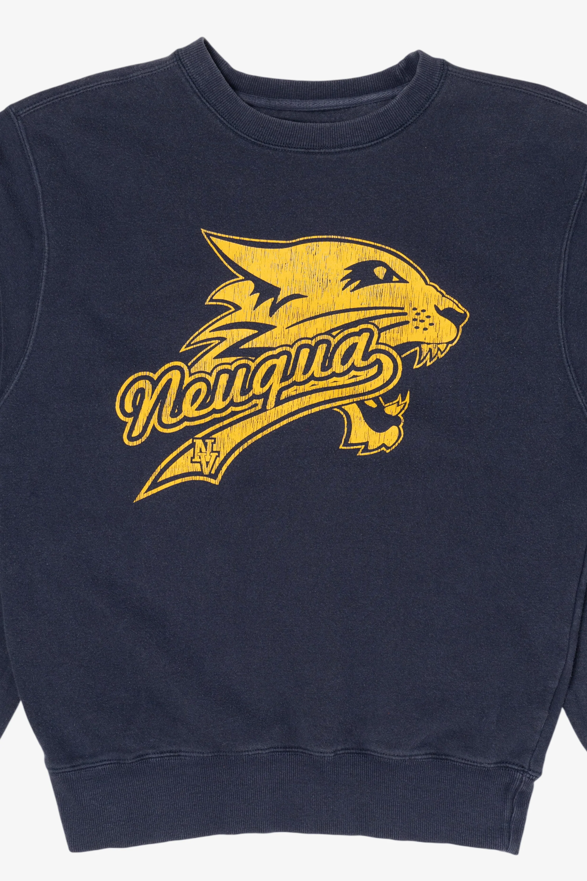 Navy Blue Neuqua Valley High School Sweatshirt (2000s) - Image 6