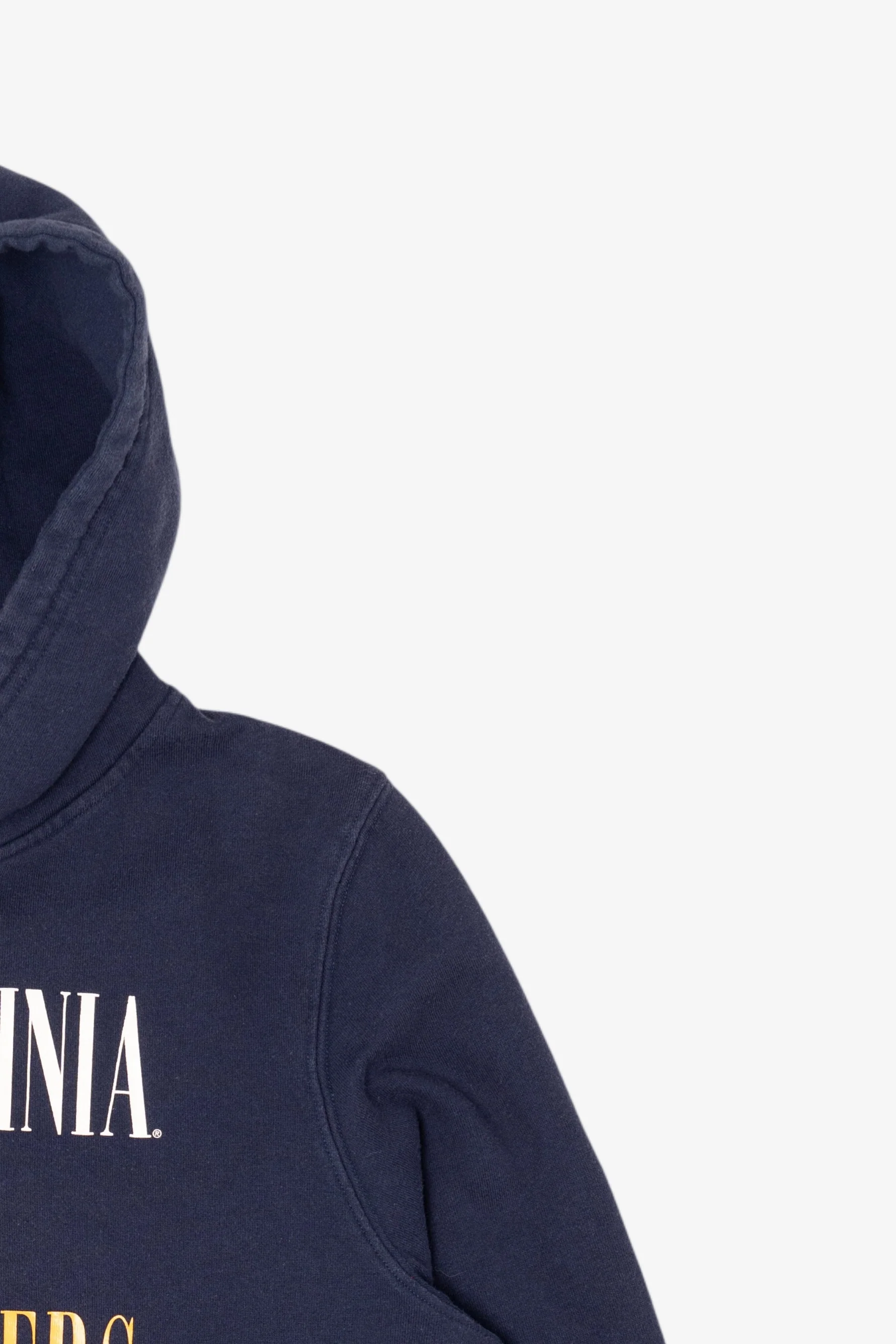 Navy Blue West Virginia Mountaineers Hooded Sweatshirt (2010s) - Image 7