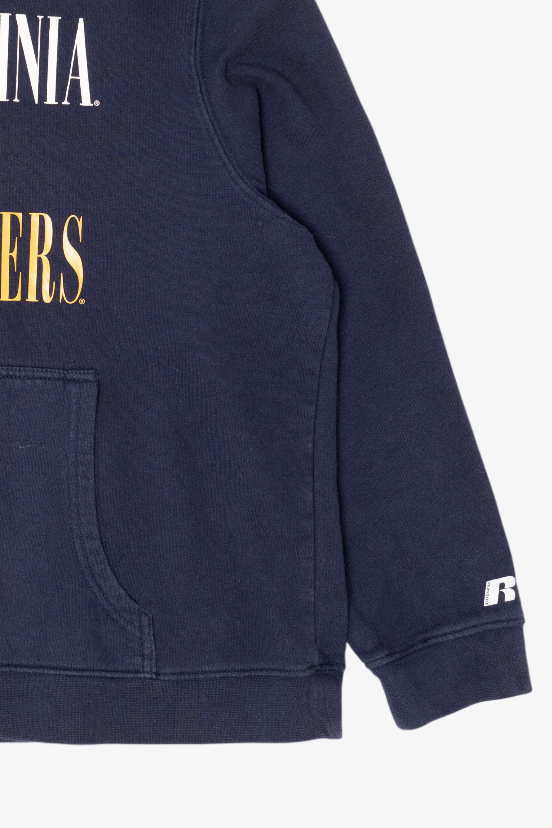 Navy Blue West Virginia Mountaineers Hooded Sweatshirt (2010s) - Image 9