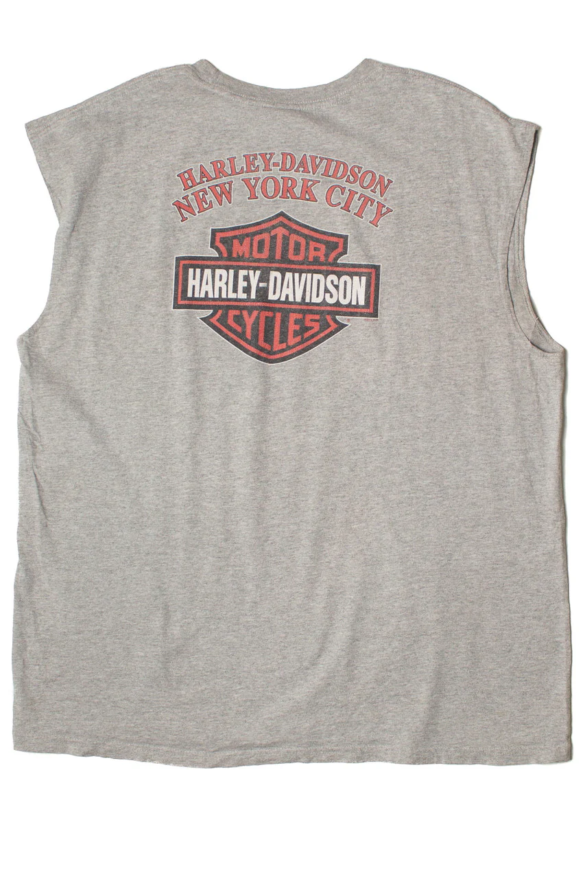 New York City Harley Davidson Tank Top (2012) - Image 3