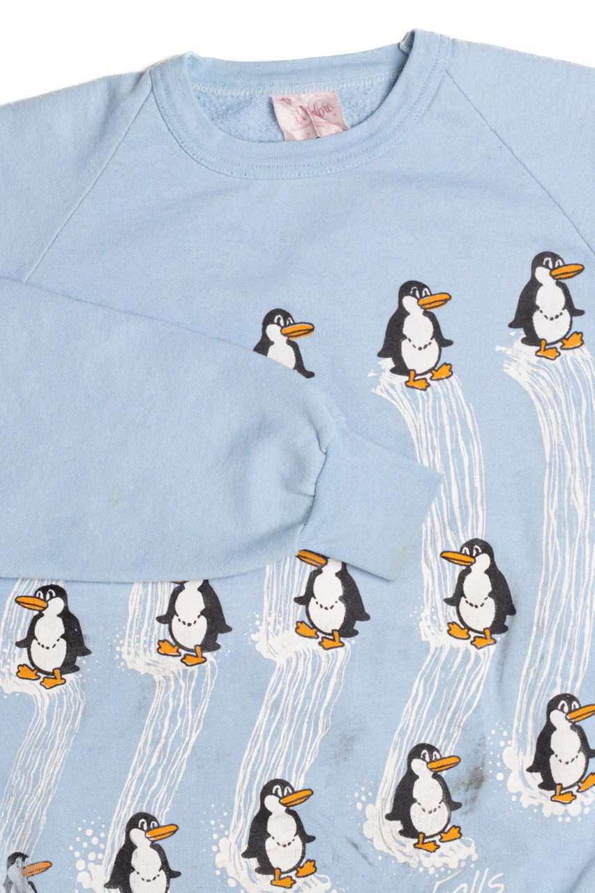 Niagara Falls Penguin Sweatshirt 8560 - Image 2