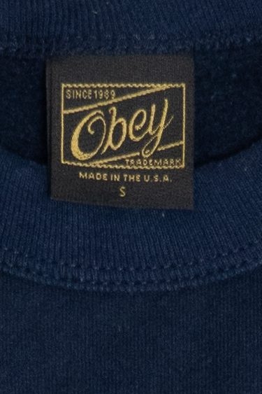 OBEY Lucha Libre Navy Sweatshirt (2020s) - Image 5