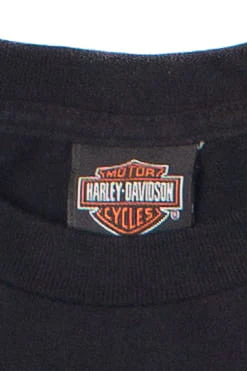 Ocean City Maryland "Ride Free" Eagle Harley Davidson T-Shirt (2009) - Image 2