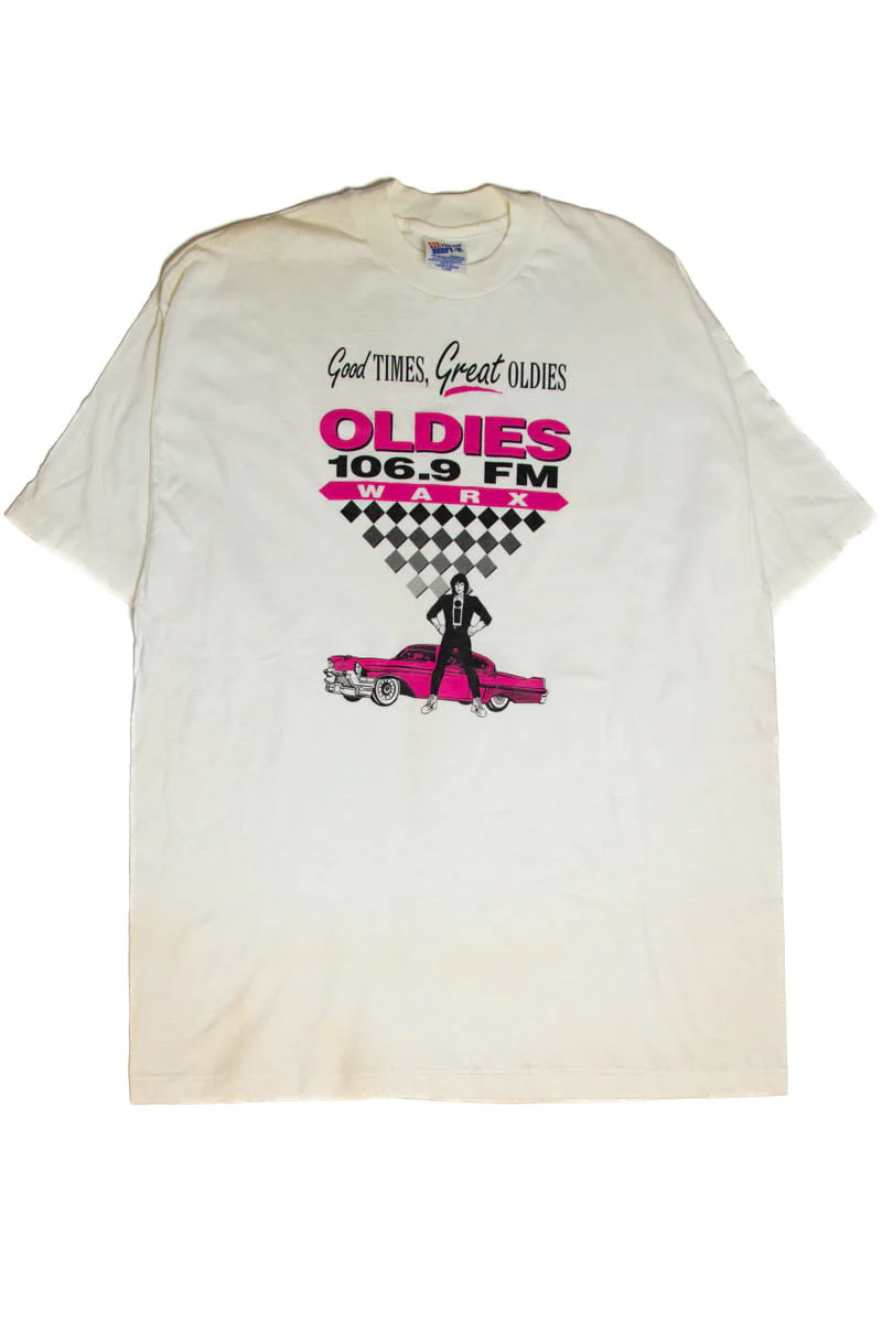 Oldies 106.9 FM Radio T-shirt - Image 2