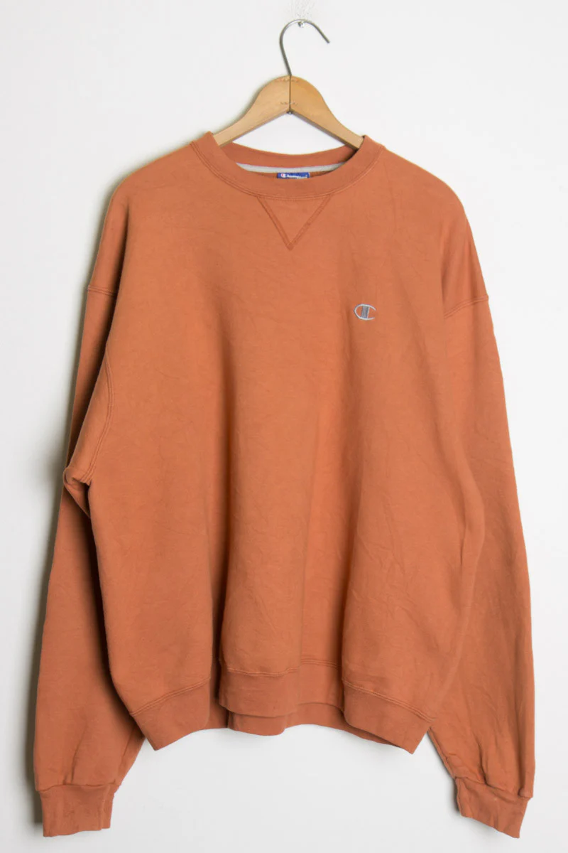 Orange Champion Sweatshirt - Image 2