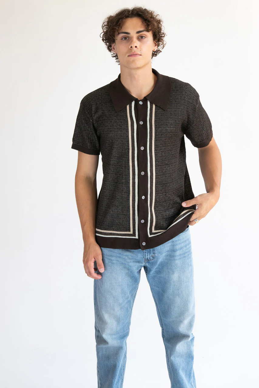 Over Kleshas Short Sleeve Button Up Shirt (2000s) - Image 4