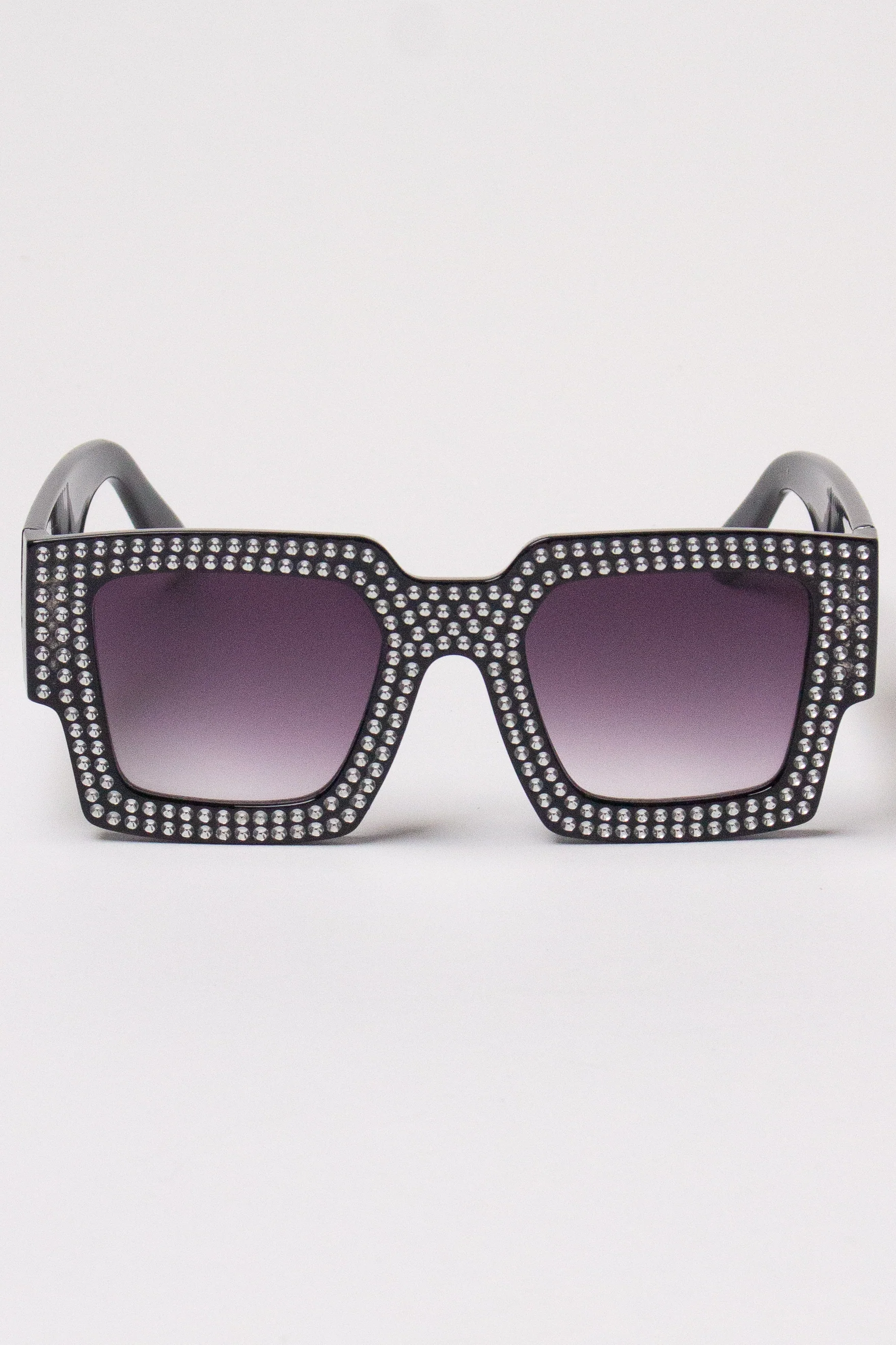 Oversized Bedazzled Sunglasses - Image 3