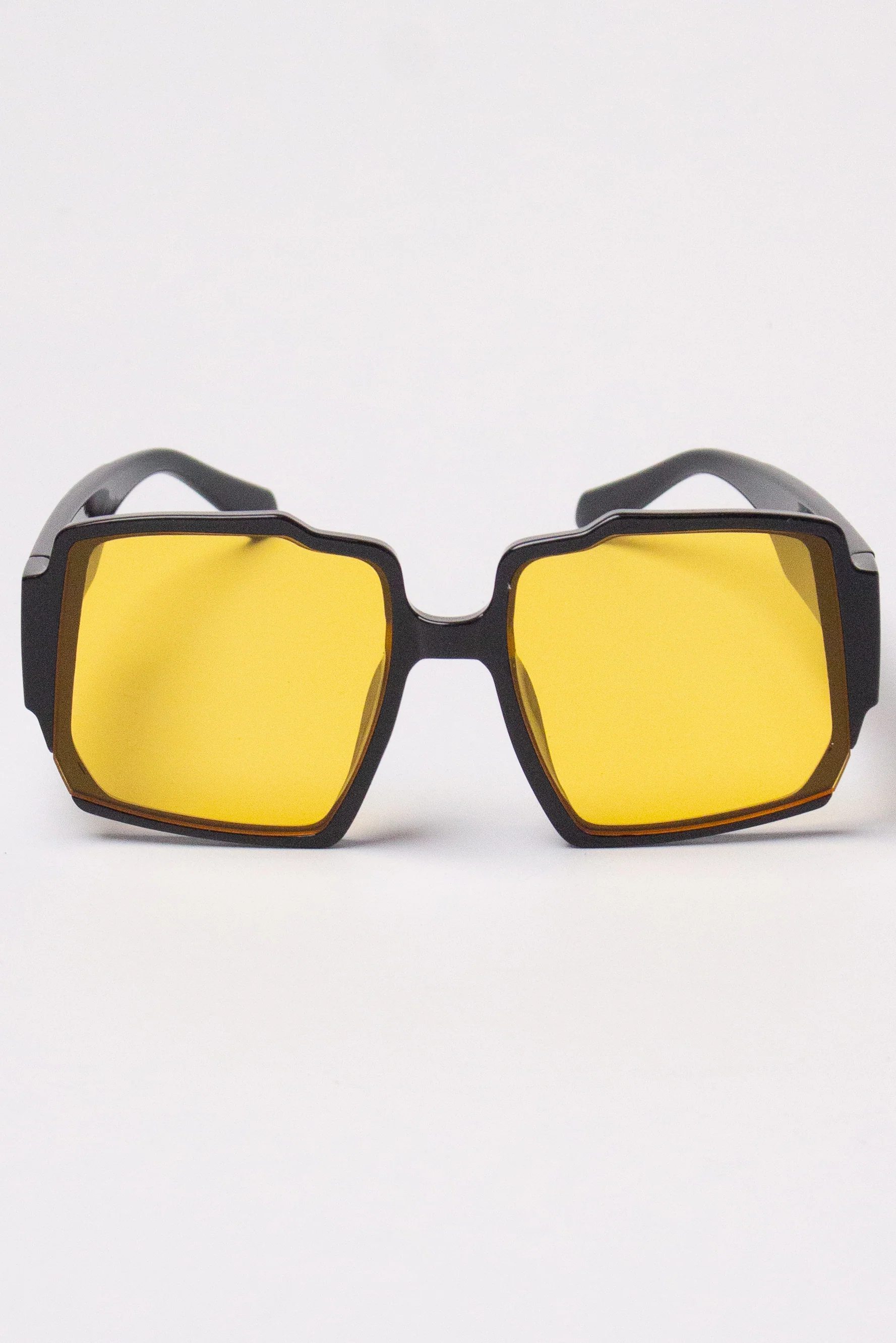 Oversized Wavy Square Sunglasses - Image 5