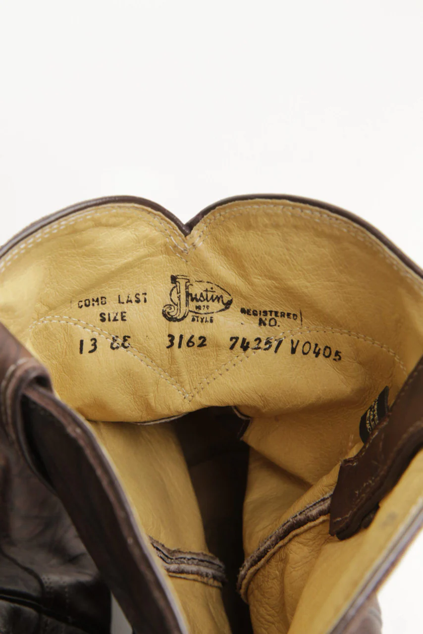 13 EE Justin Cowboy Boot - Image 7