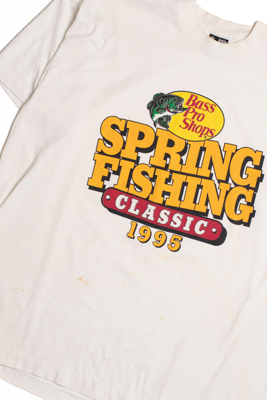 1995 Bass Pro Shops Spring Fishing T-Shirt