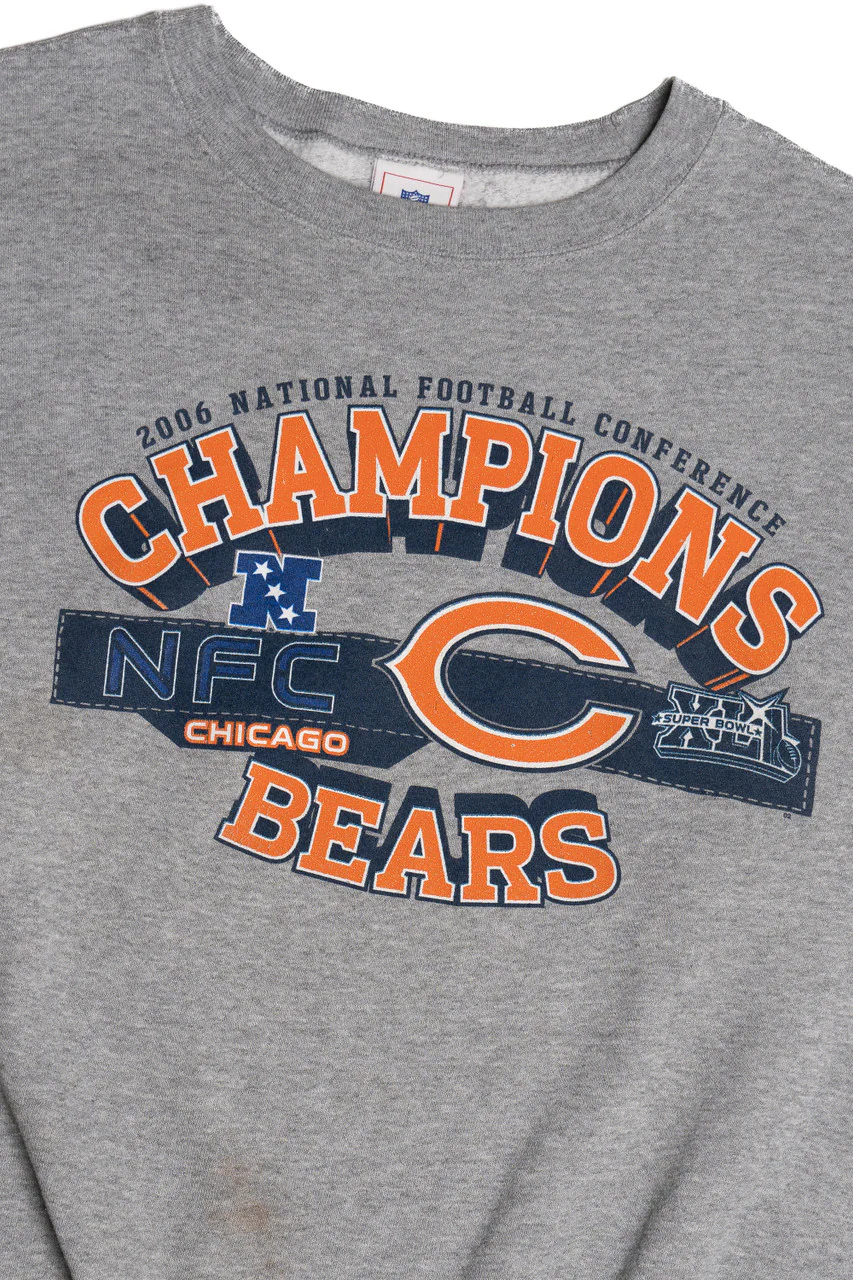 2006 NFC Champions Chicago Bears NFL Sweatshirt - Image 2