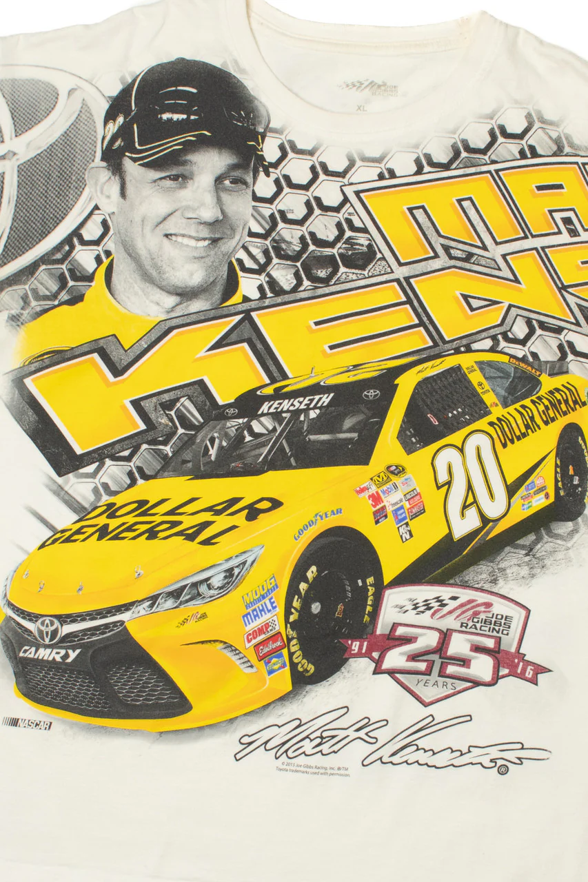 2015 Matt Kenseth NASCAR AOP Front/Back T-Shirt - Image 2