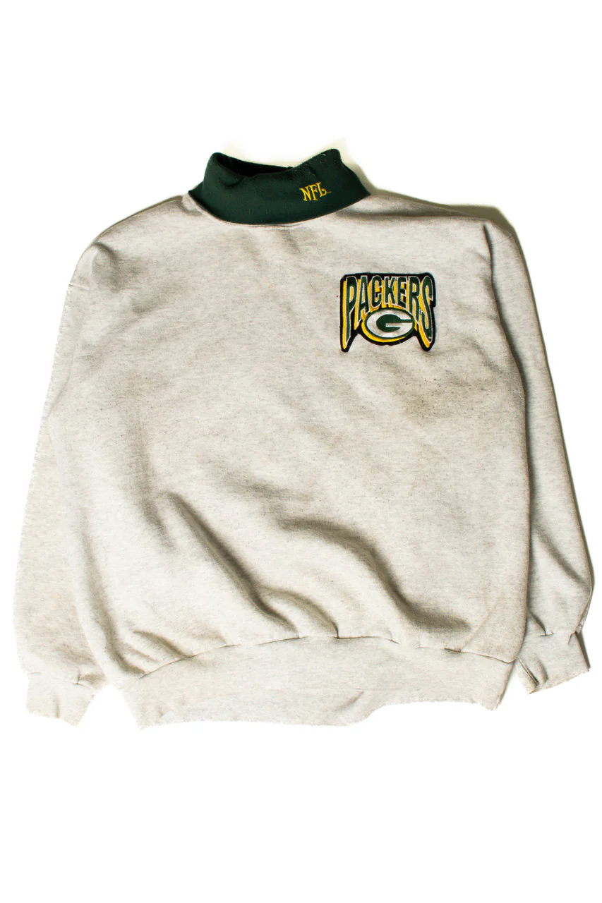 Packers Embroidered Collared Sweatshirt - Image 2