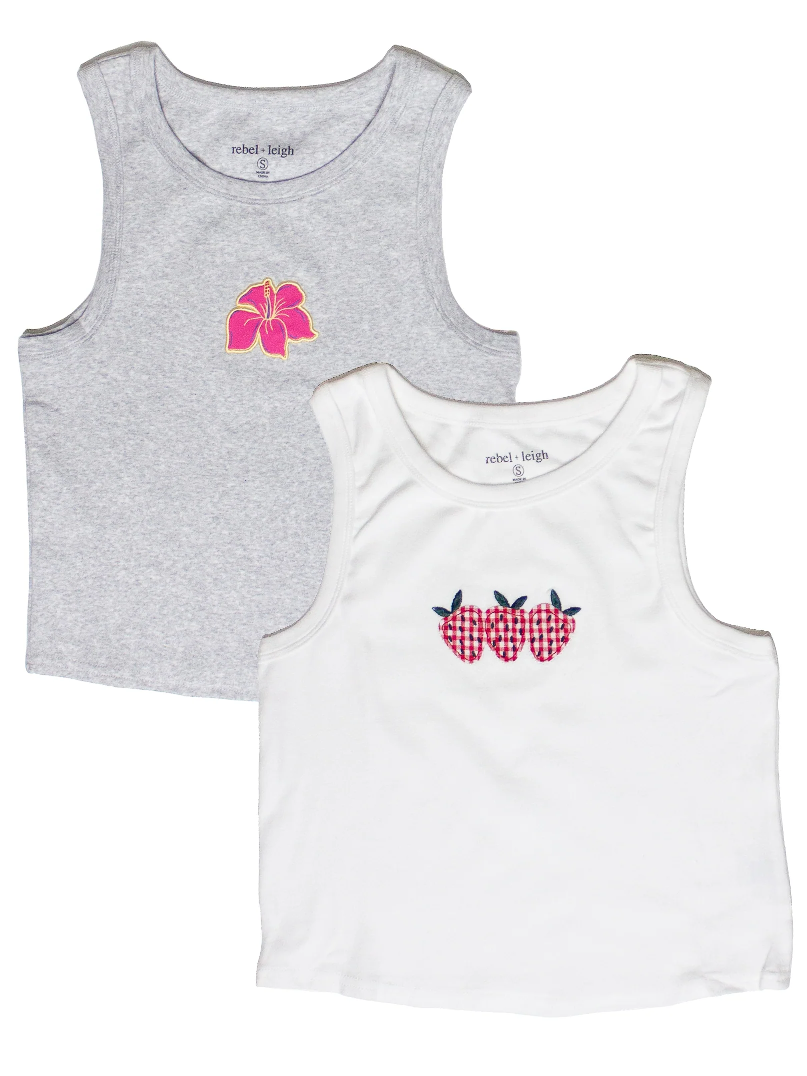 Patch Crop Tank Top - Image 2