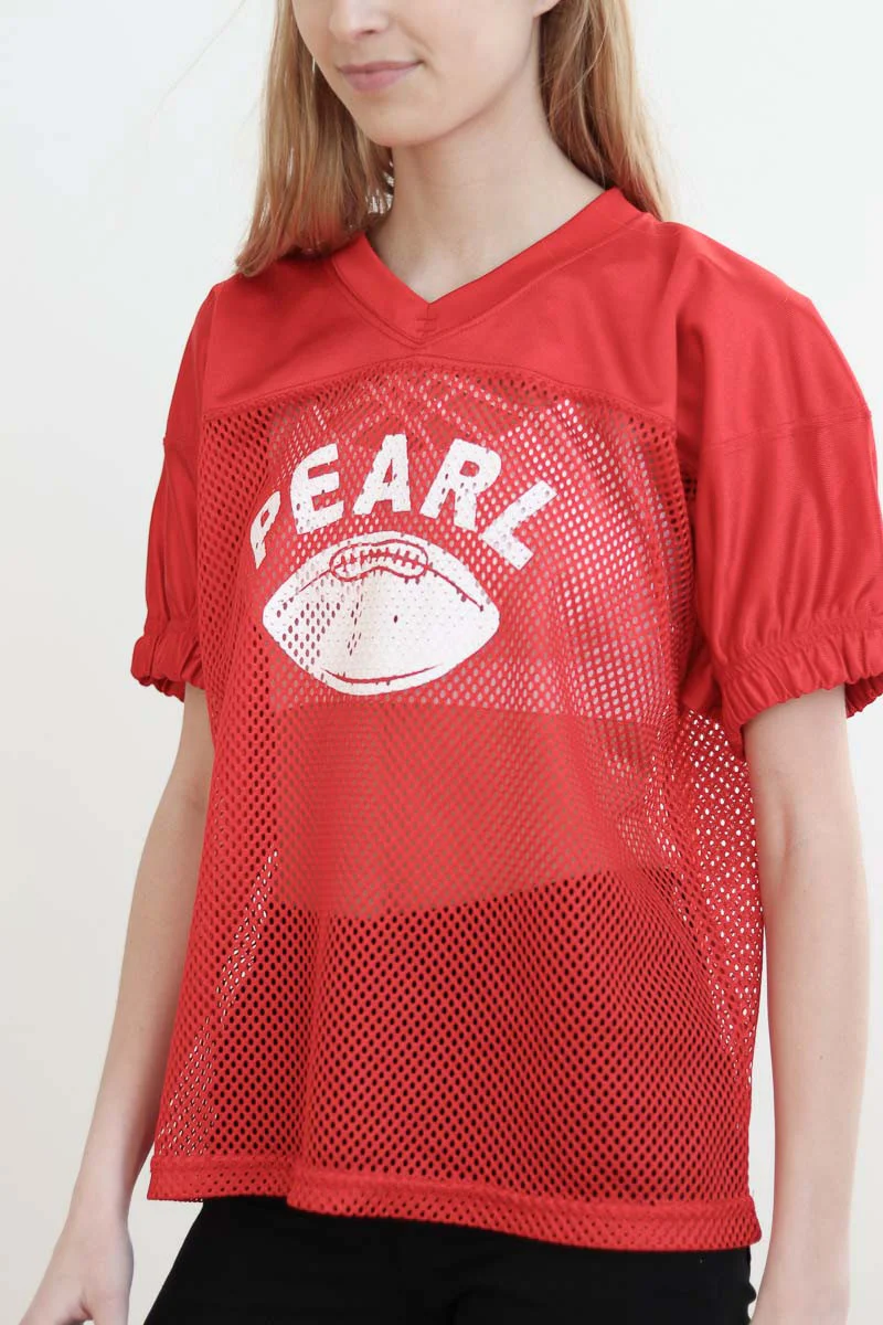 Pearl Mesh Jersey