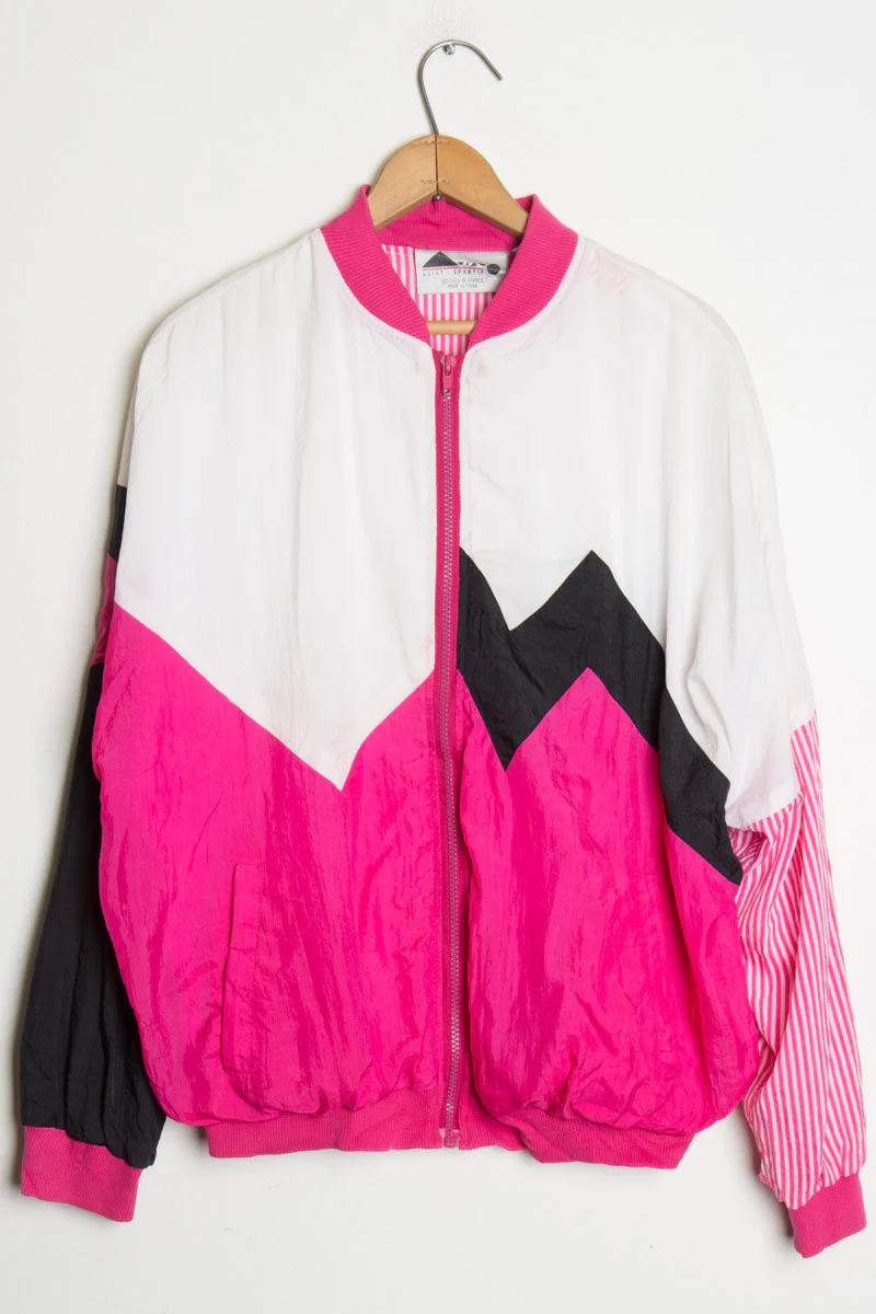 Pink Bomber Jacket - Image 2