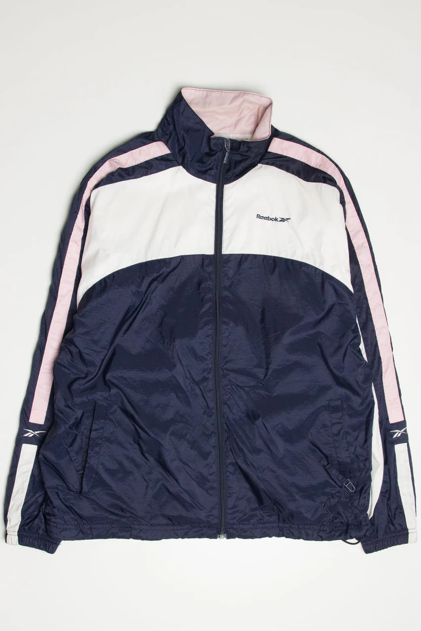 Pink & Navy Reebok 90s Jacket 19726 - Image 3