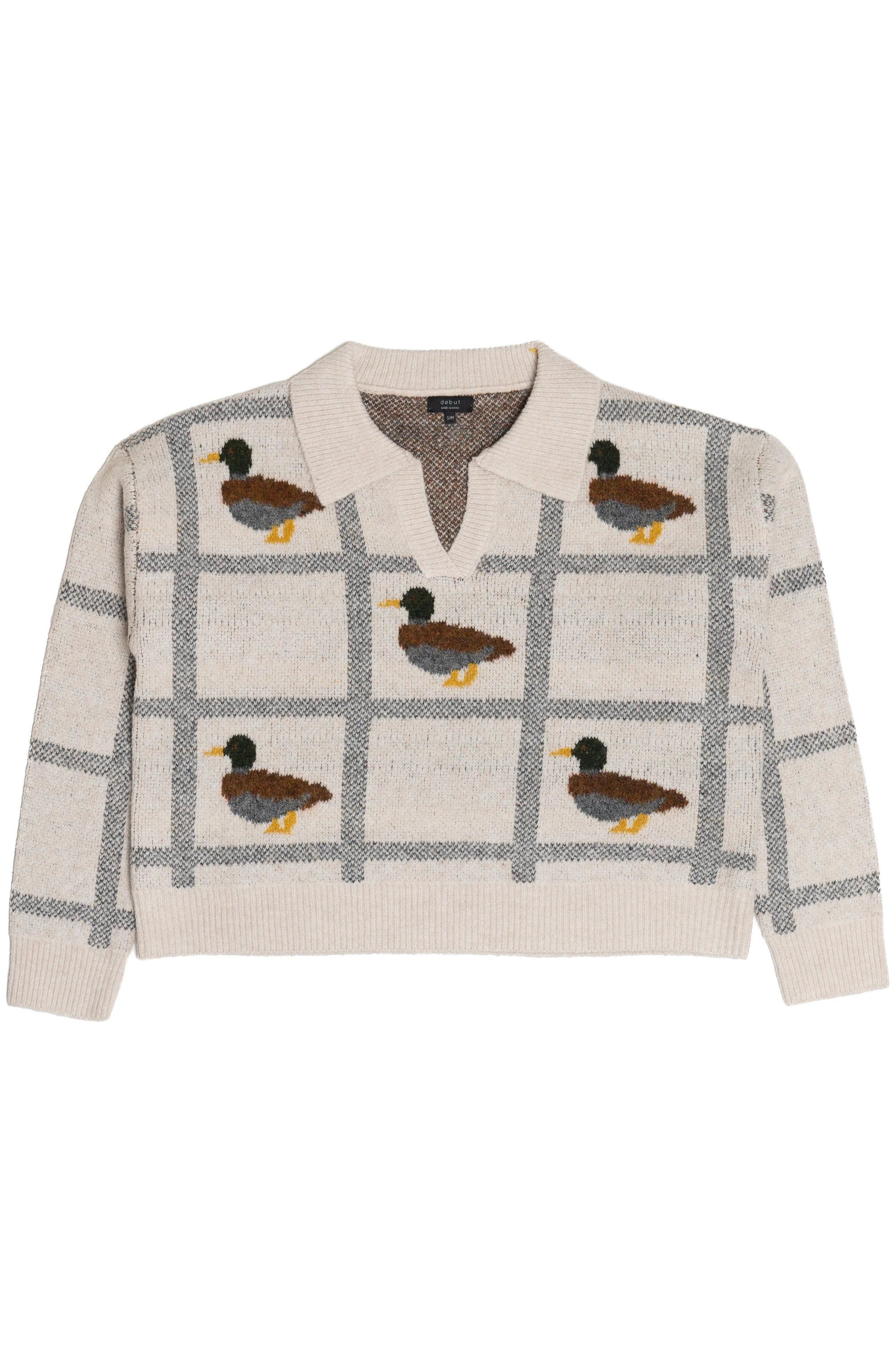 Plaid Mallard Sweater - Image 12