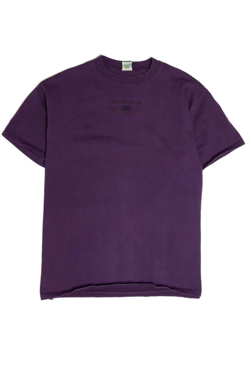 Plum Levi's Red Tab T-Shirt - Image 4