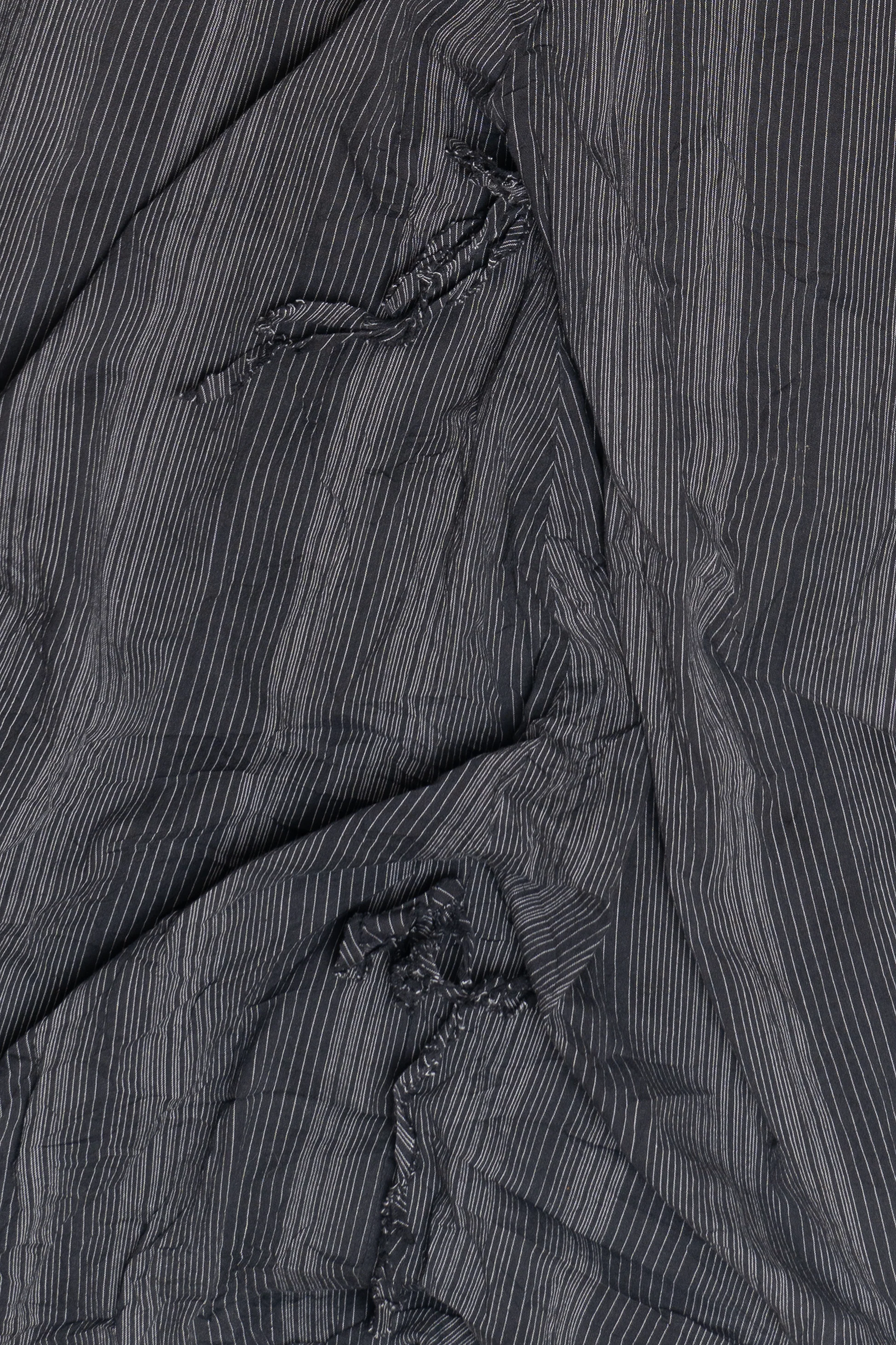 Polli Says Pinstripe Adjustable Ties Balloon Skirt - Image 2