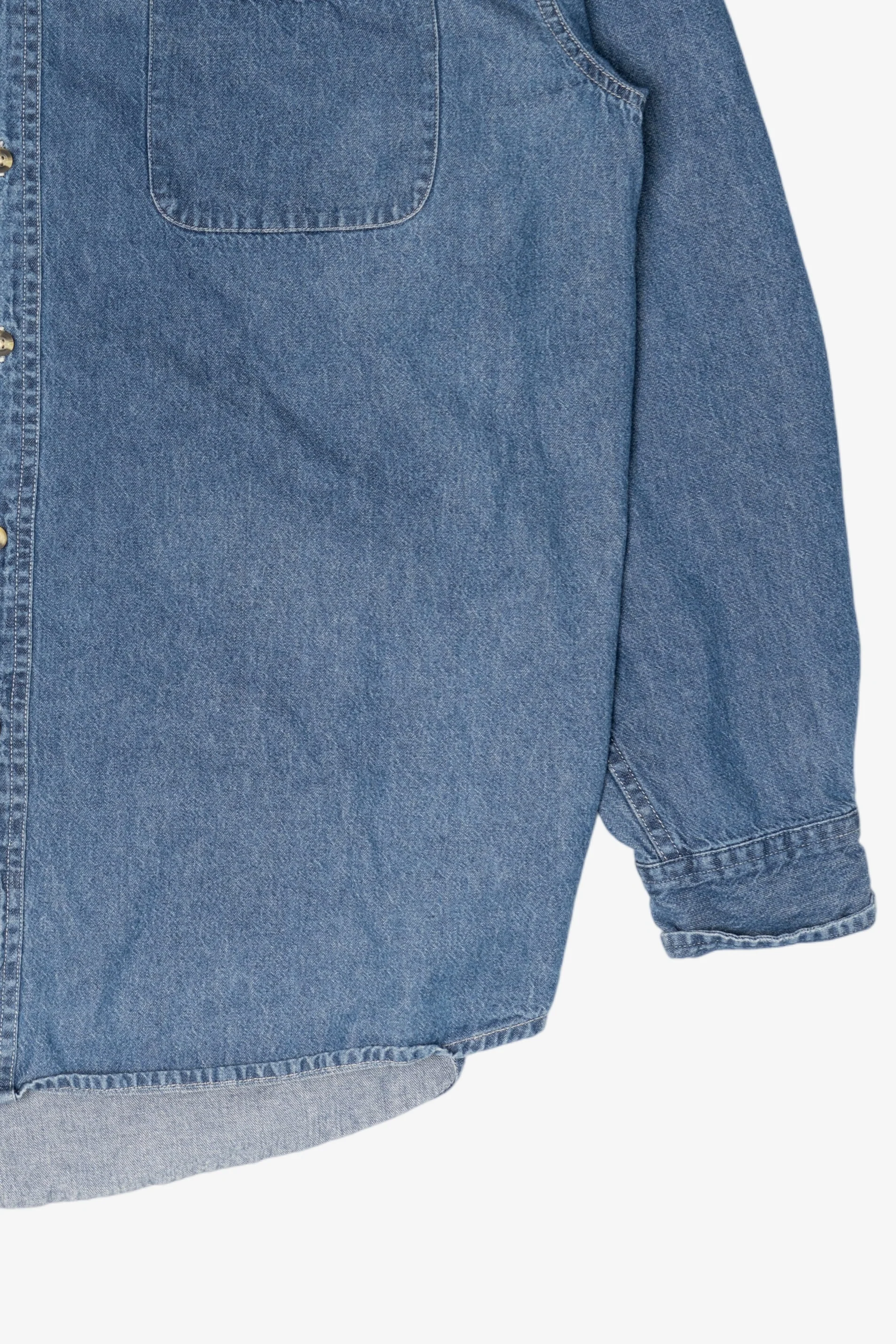 Port & Company ECSE Denim Button Up (2000s) - Image 10