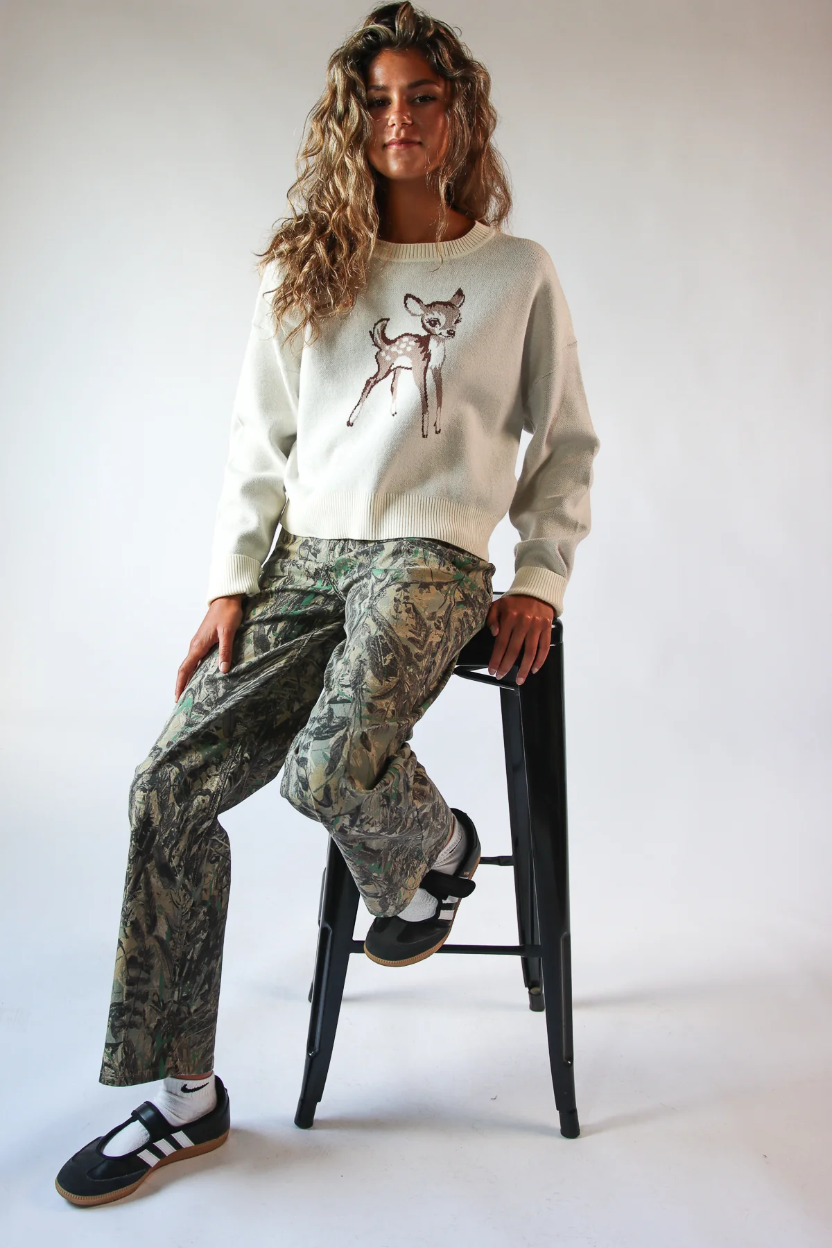 Printed Woodland Camo Jeans - Image 3