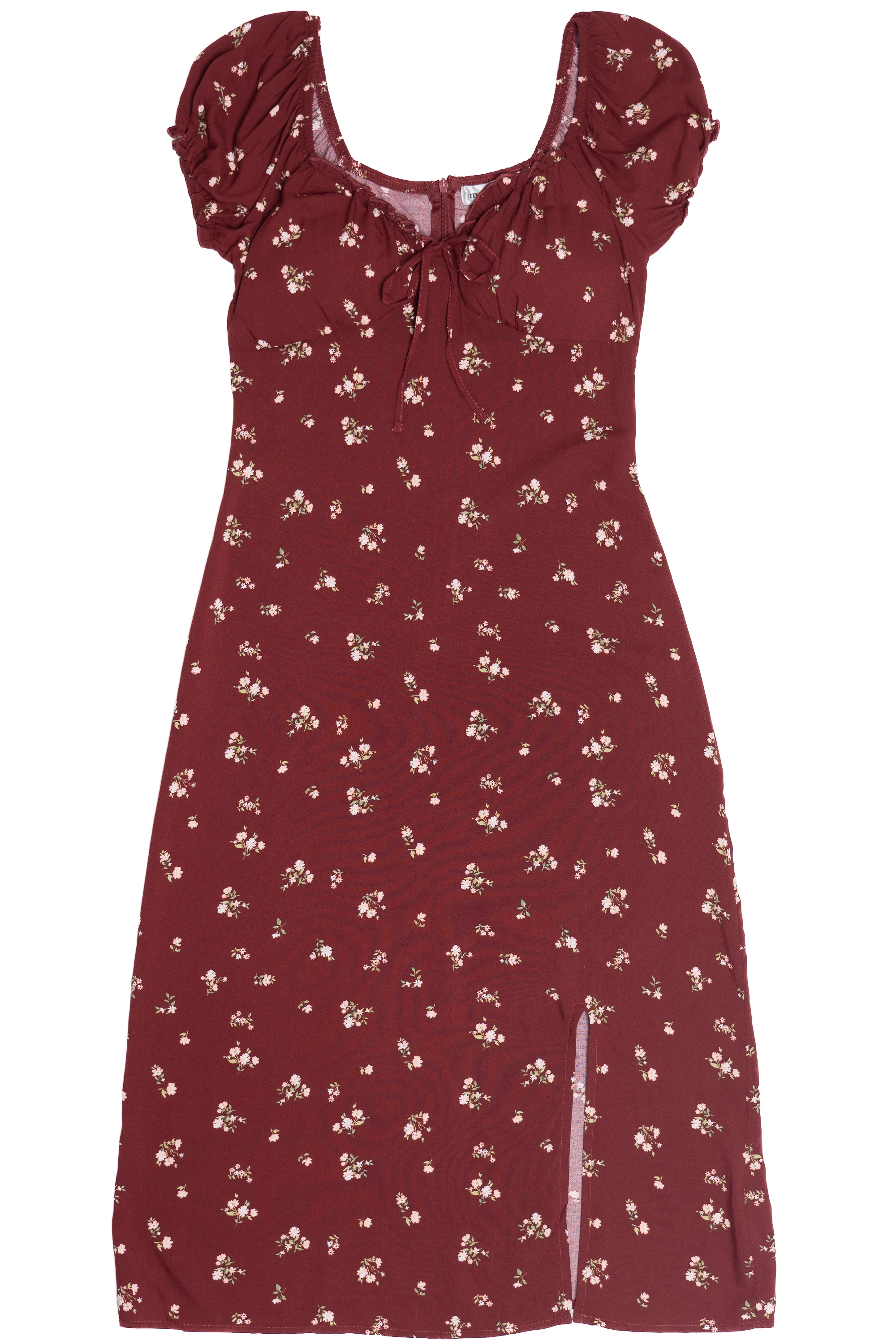 Puff Sleeve Floral Maxi Dress - Image 5