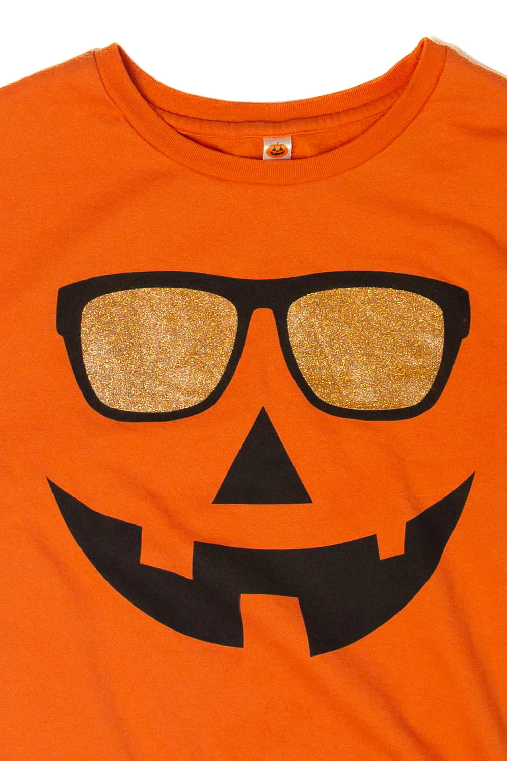 Pumpkin With Sunglasses Halloween Sweatshirt - Image 2