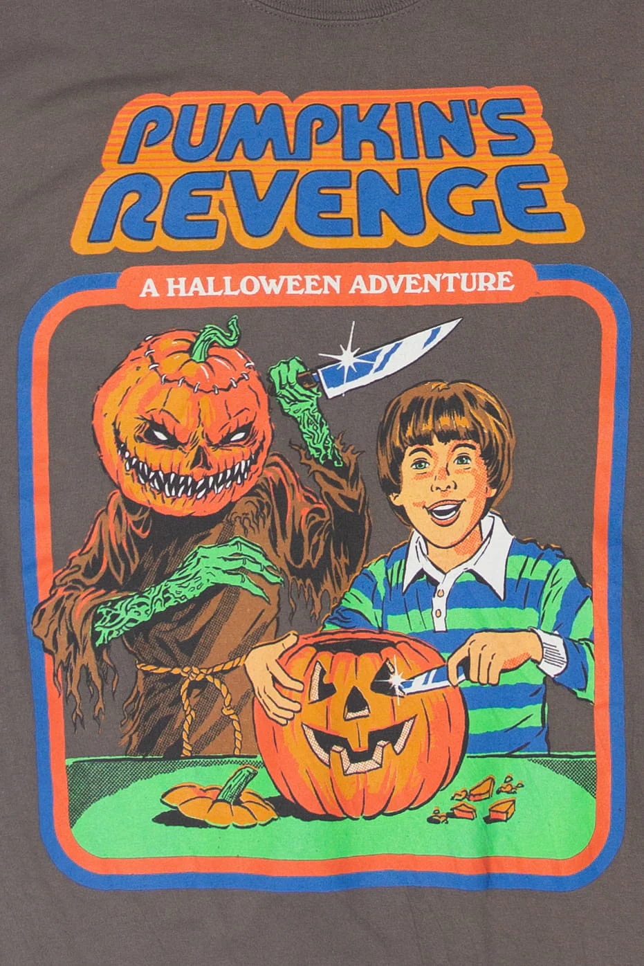 Pumpkin's Revenge Halloween T-Shirt - Image 2