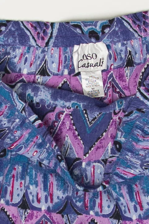 Purple Oso Casual Skirt - Image 3