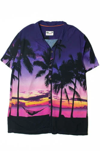 Purple Sunset Hawaiian Shirt 2315 - Image 2
