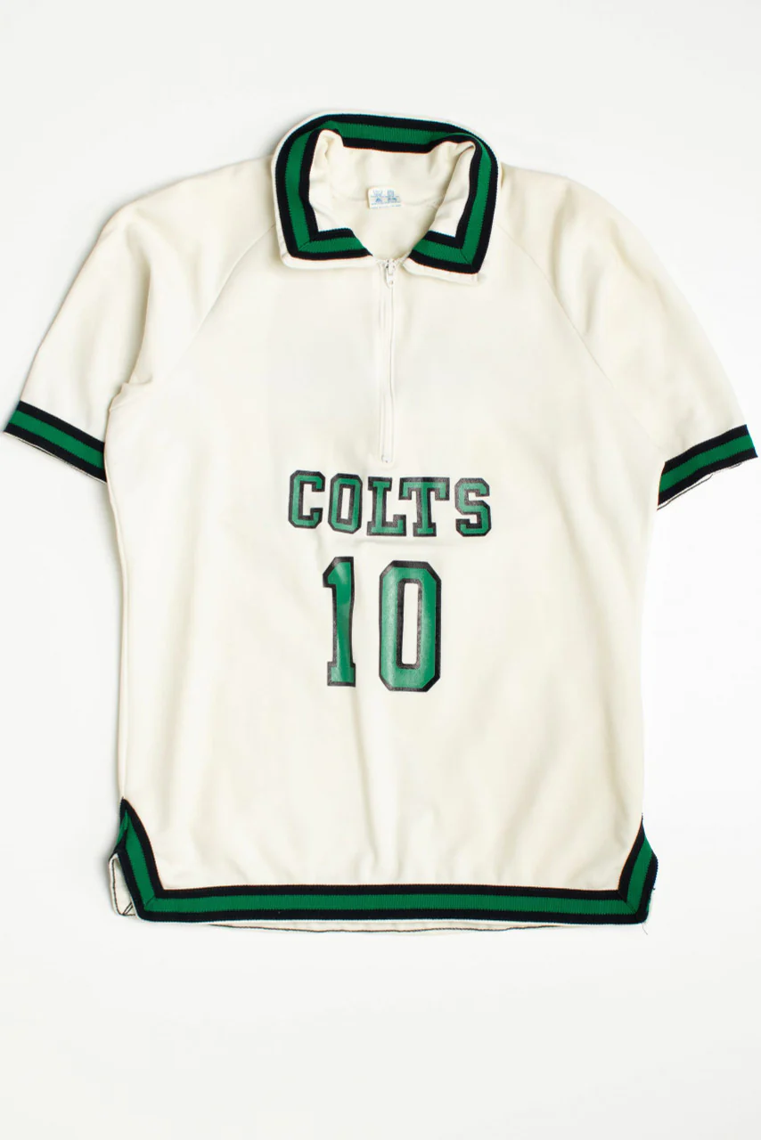 Quarter Zip Colts Polo Shirt - Image 2