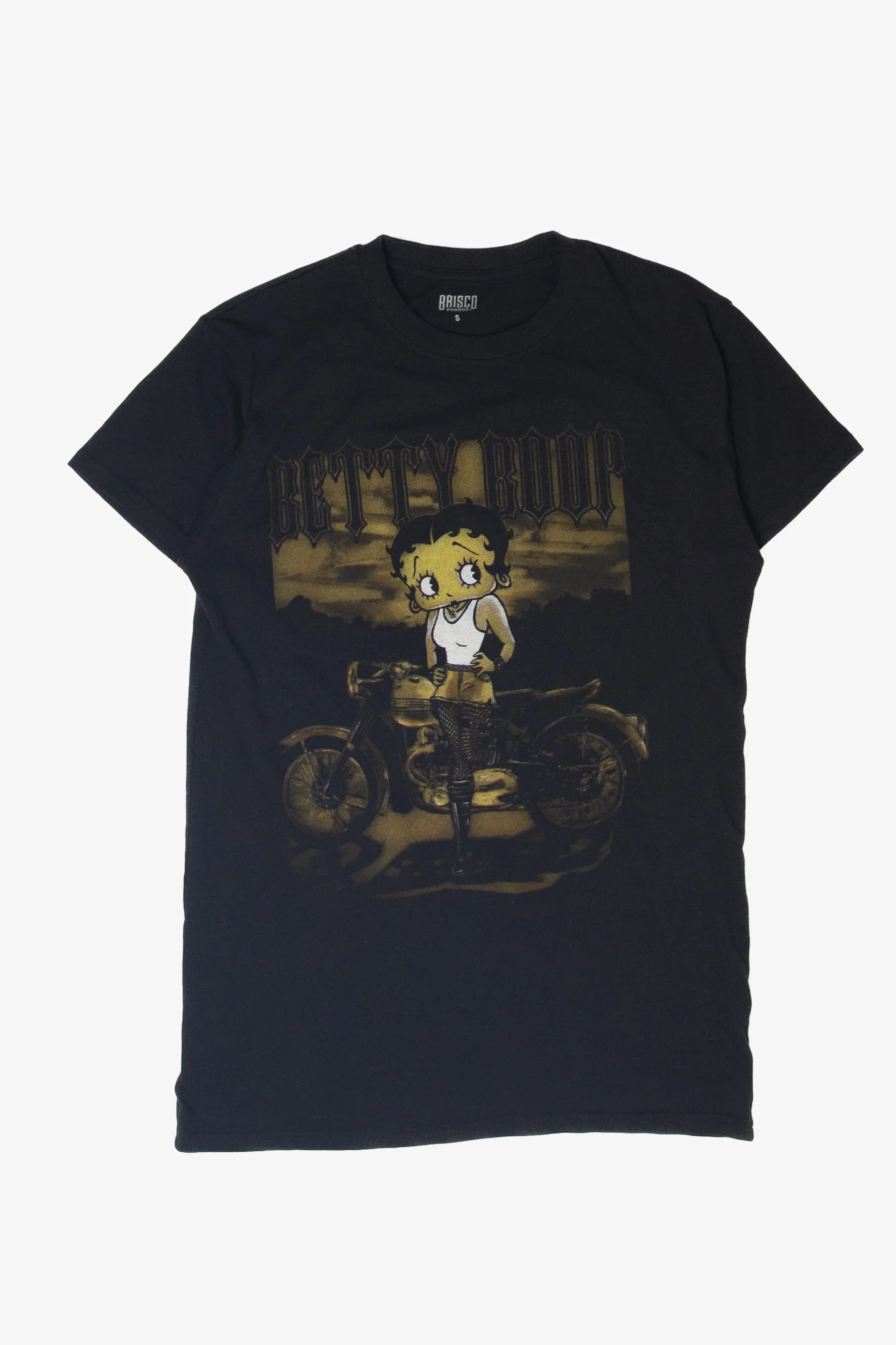 Recycled Betty Boop Motorcycle T-Shirt (2010s)