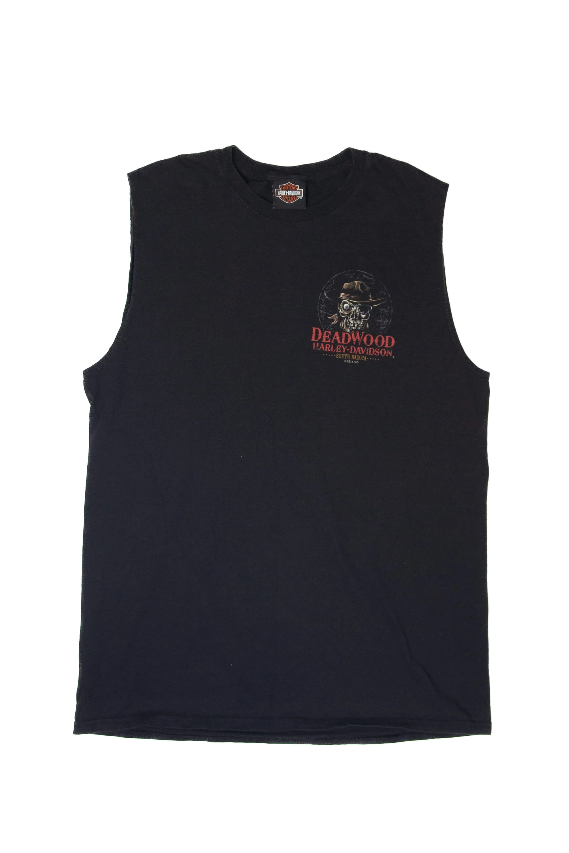 Recycled Deadwood Jack Harley Davidson T-Shirt (2010s) - Image 2