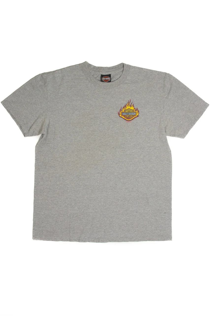 Recycled Harley Davidson Grand Rapids 2010 T-Shirt - Image 3