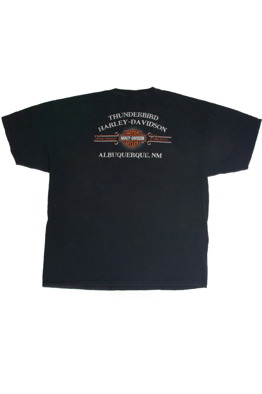 Recycled Harley Davidson Thunderbird Albuquerque T-Shirt - Image 2